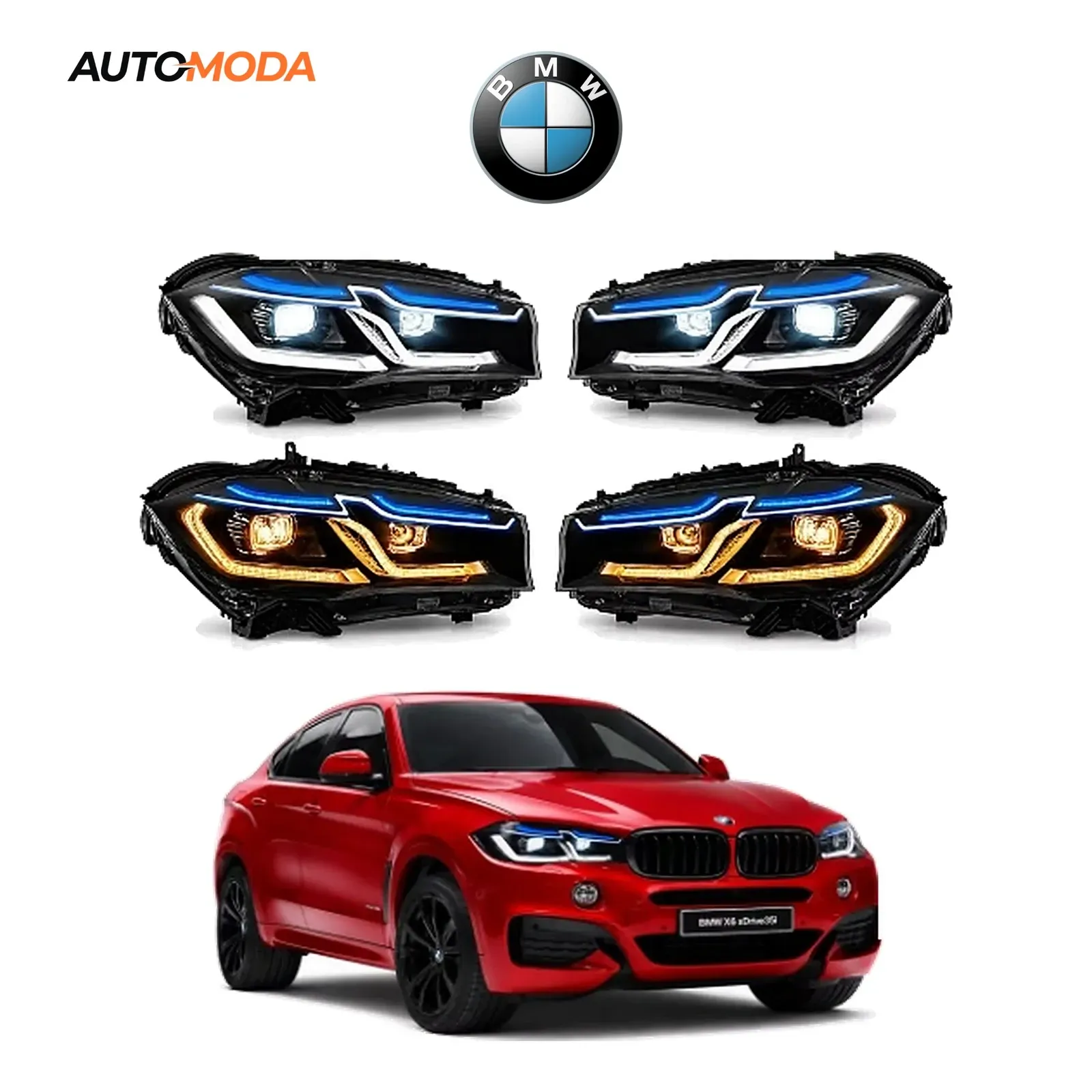 BMW X6 F16 LED farovi model 2 (2014 - 2019)