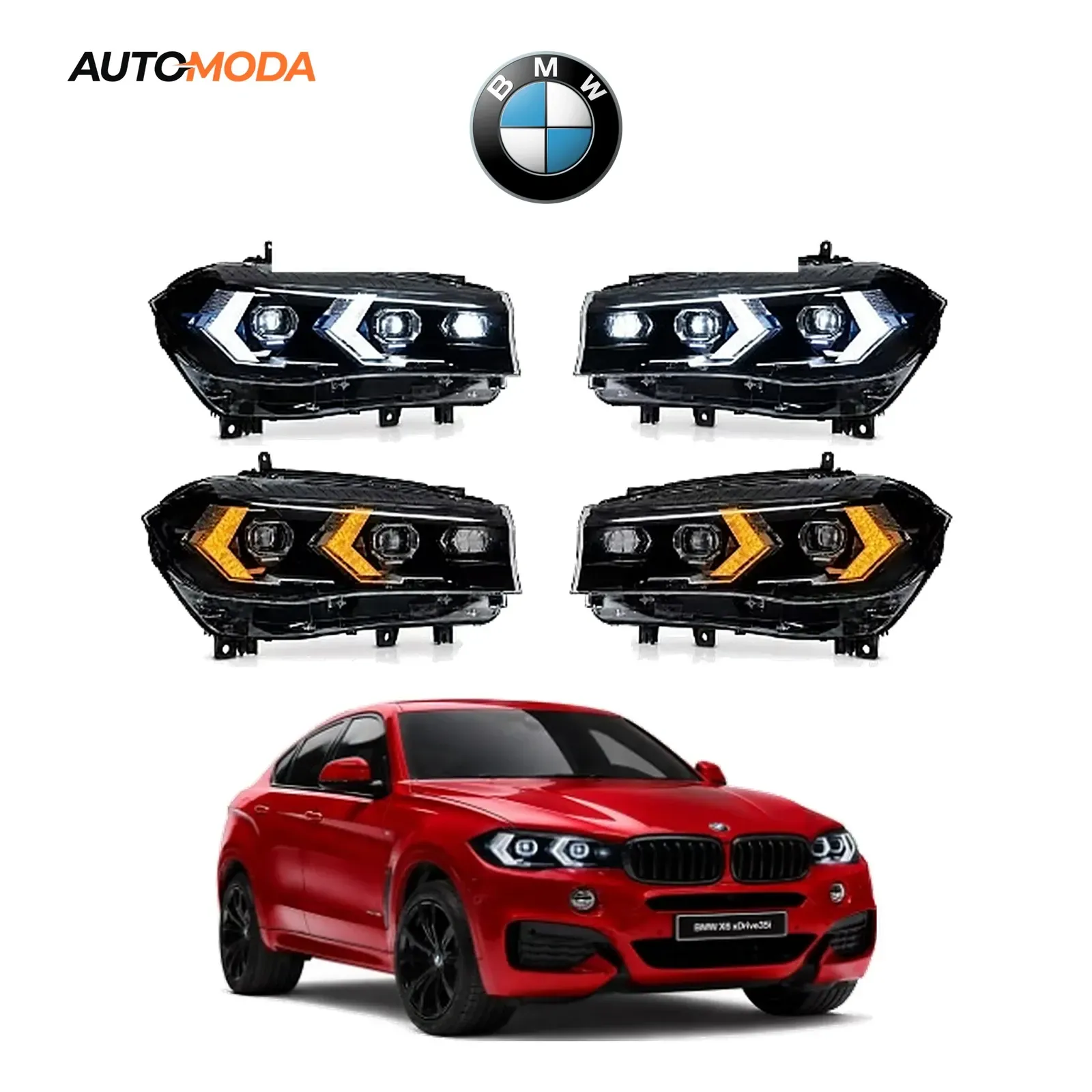 BMW X6 F16 LED farovi model 3 (2014 - 2019)