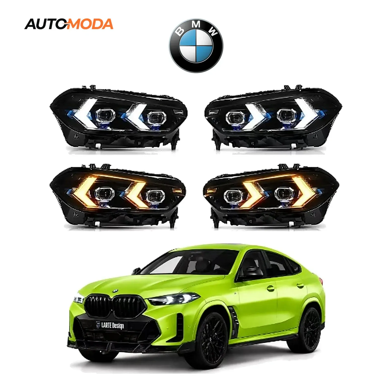 BMW X6 G06 LED farovi (2023 - 2026)