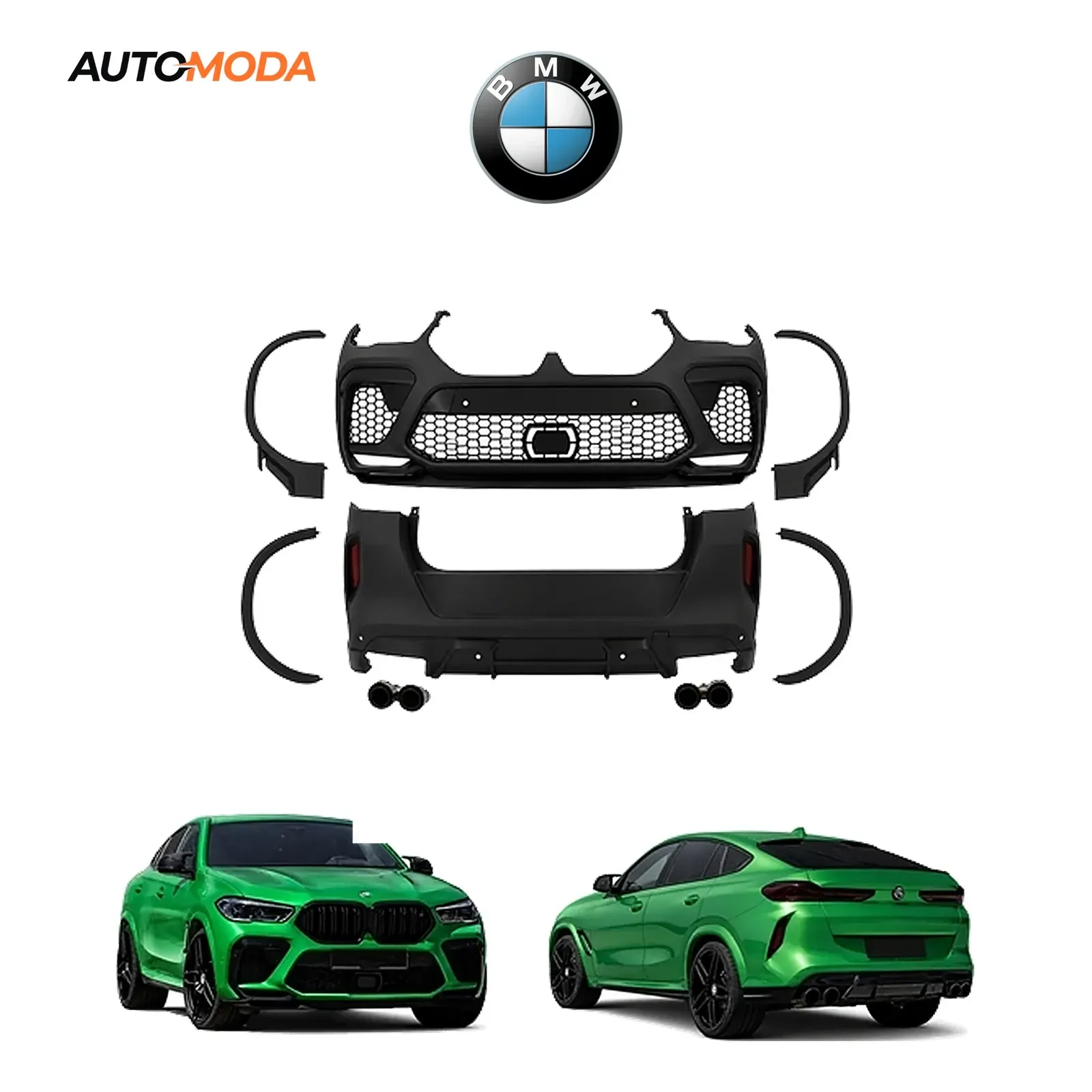 BMW X6 G06 prednji i zadnji branik M (2018 - 2023)