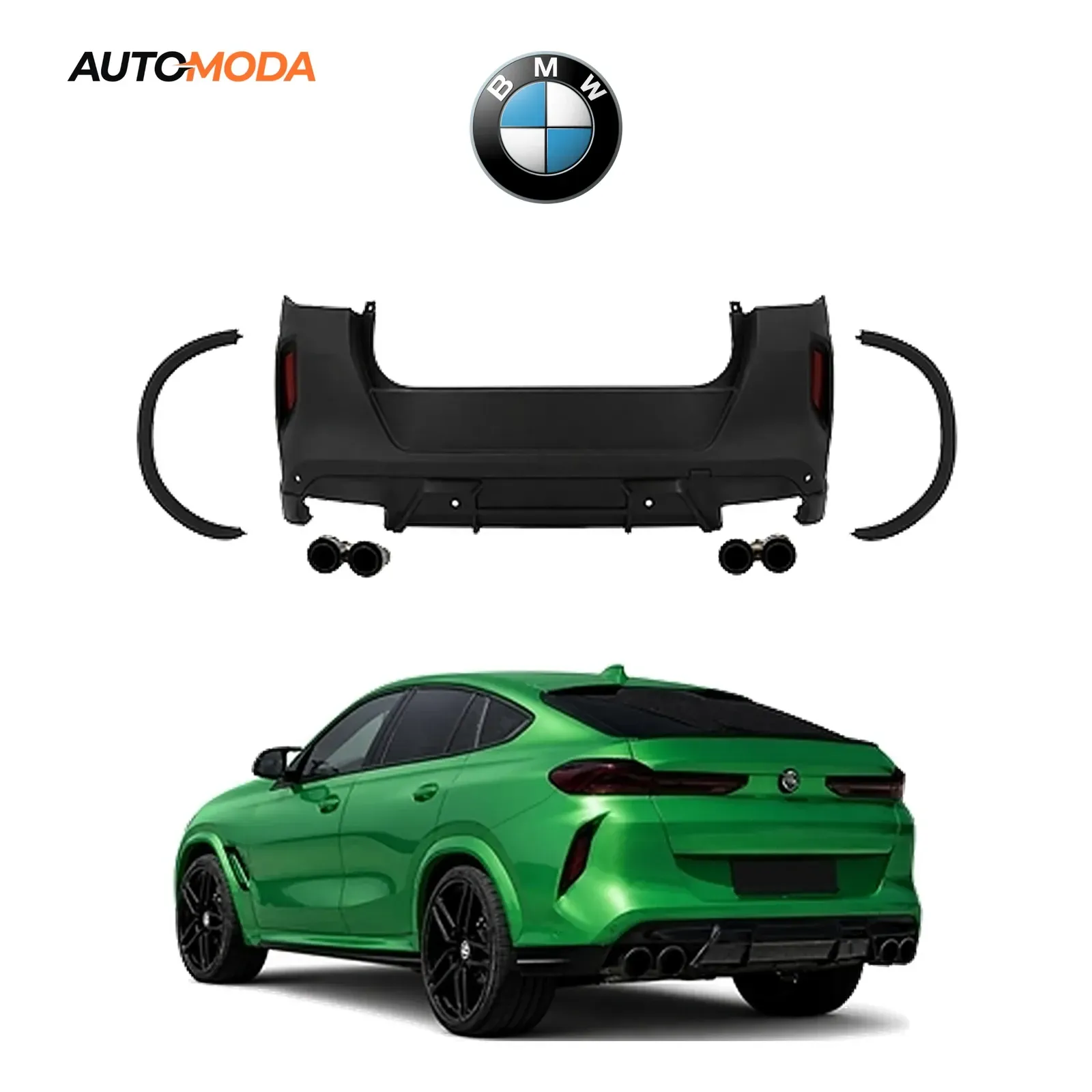 BMW X6 G06 zadnji branik M (2018 - 2023)