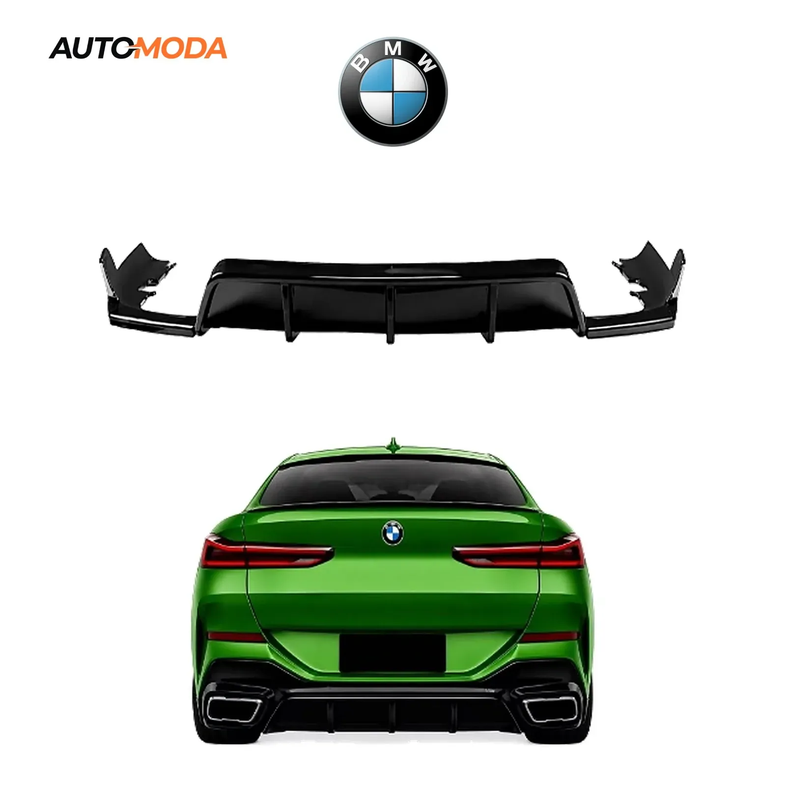 BMW X6 G06 zadnji difuzor M (2018 - 2026)