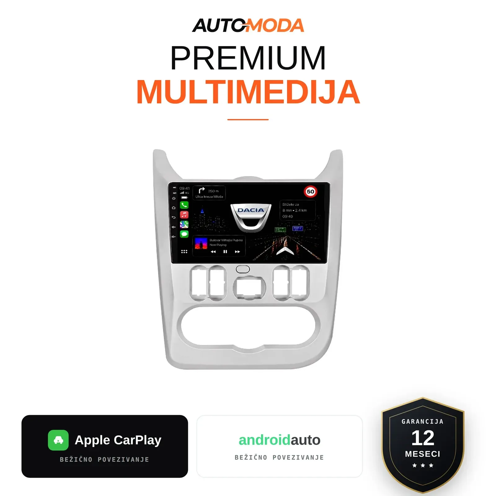 Dacia multimedija 10"
