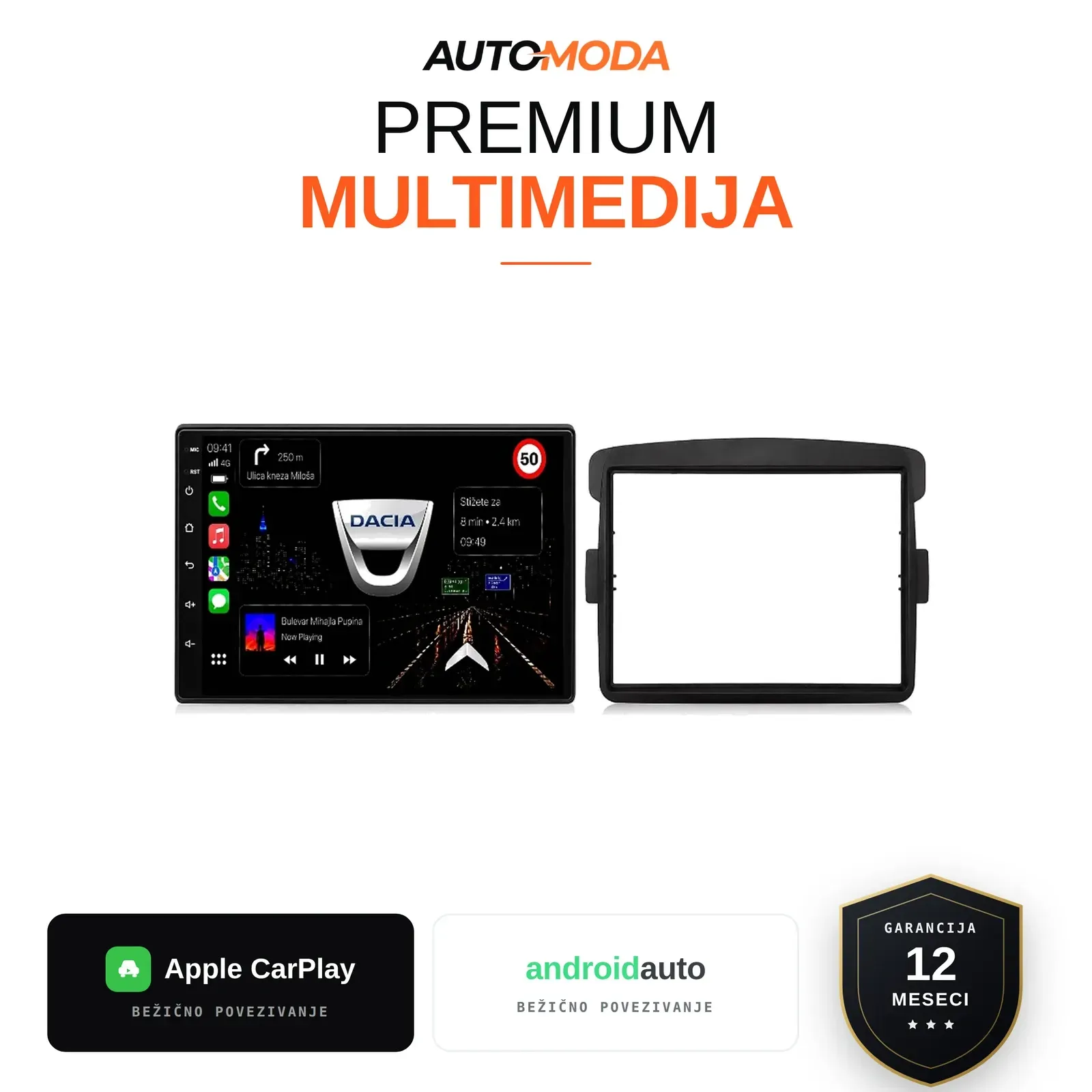 Dacia multimedija 7"