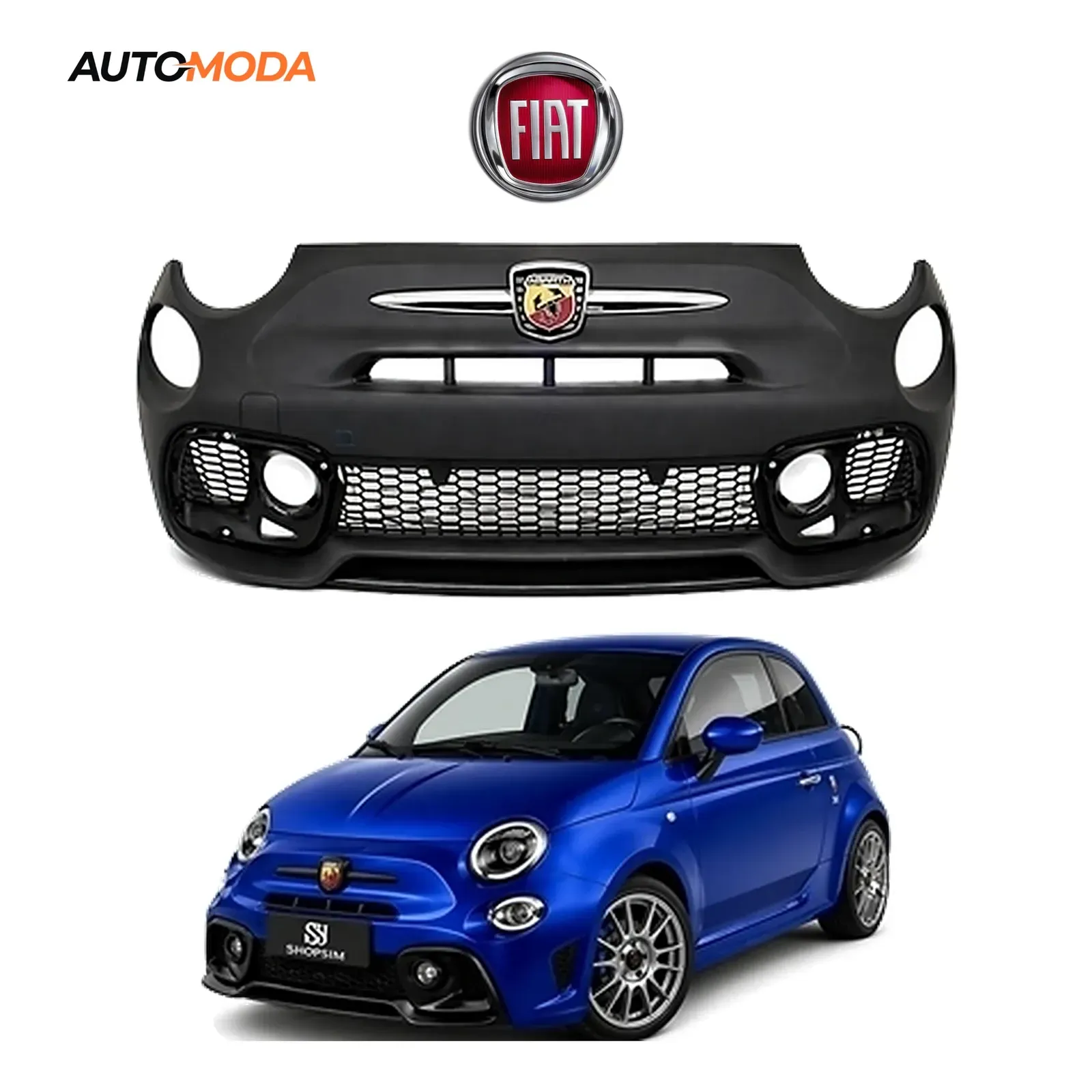 Fiat 500 prednji branik Abarth (2007 - 2025)