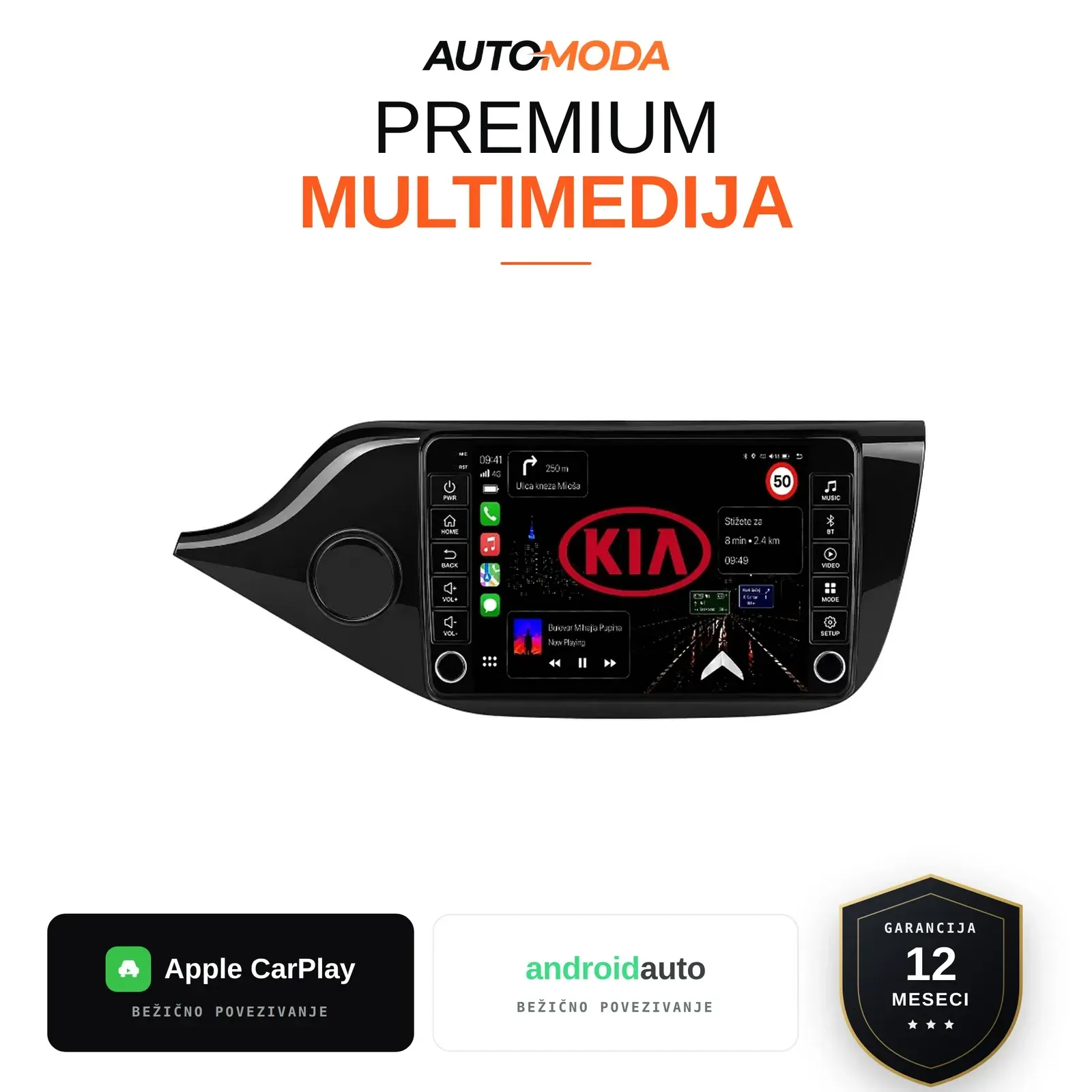 Kia Ceed Novi Tip multimedija 10"