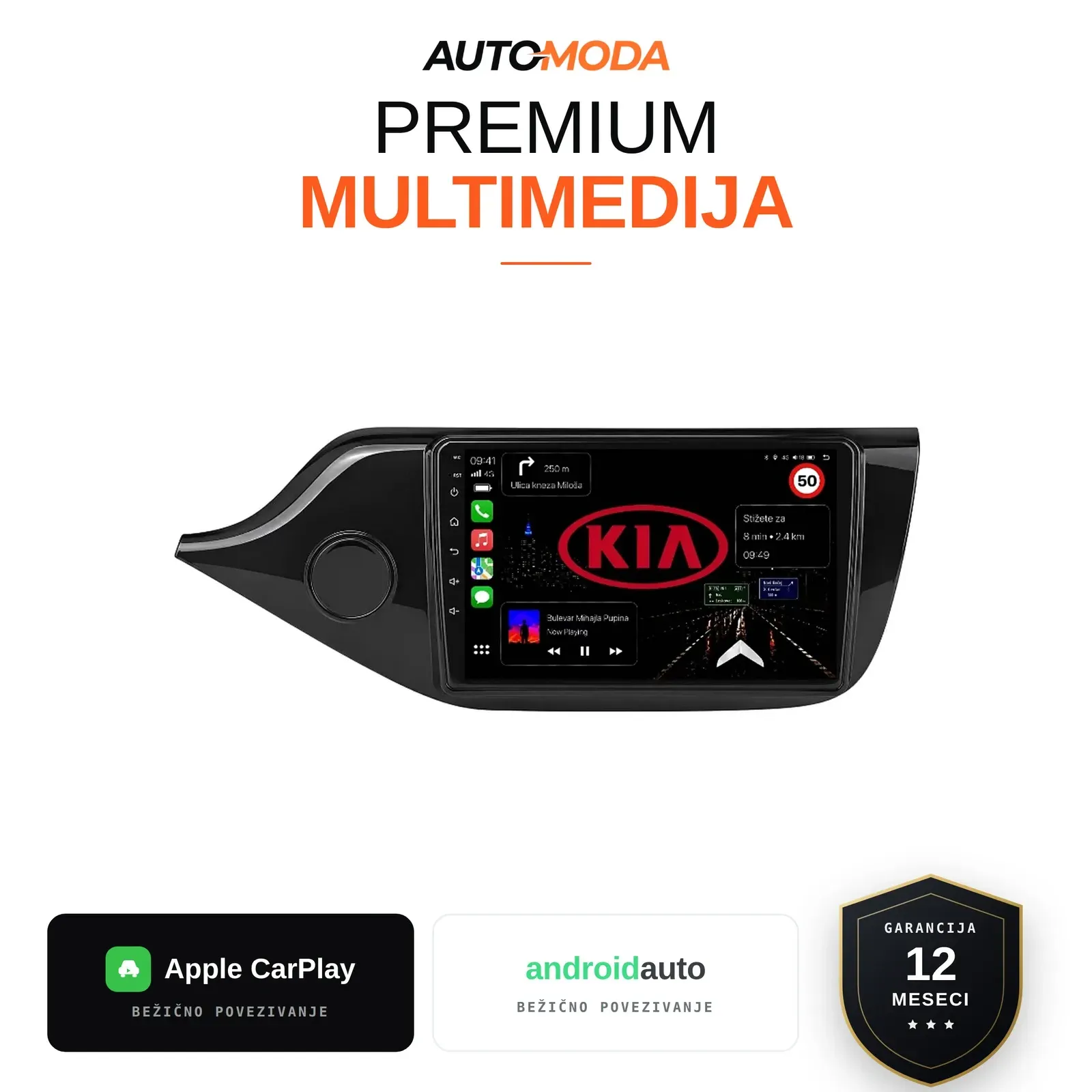 Kia Ceed Novi Tip multimedija 10"