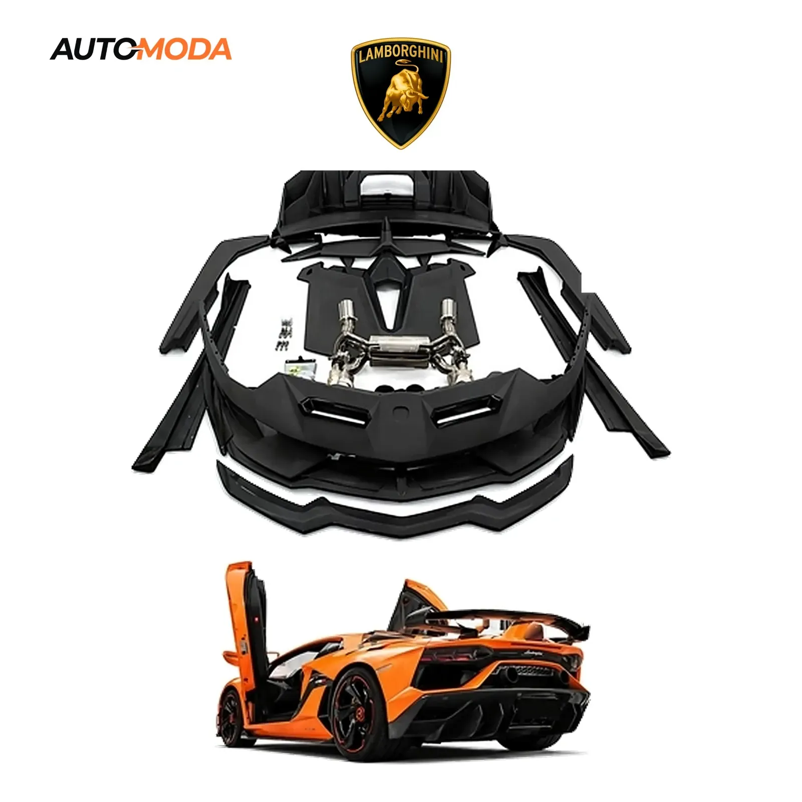 Lamborghini Aventador body kit