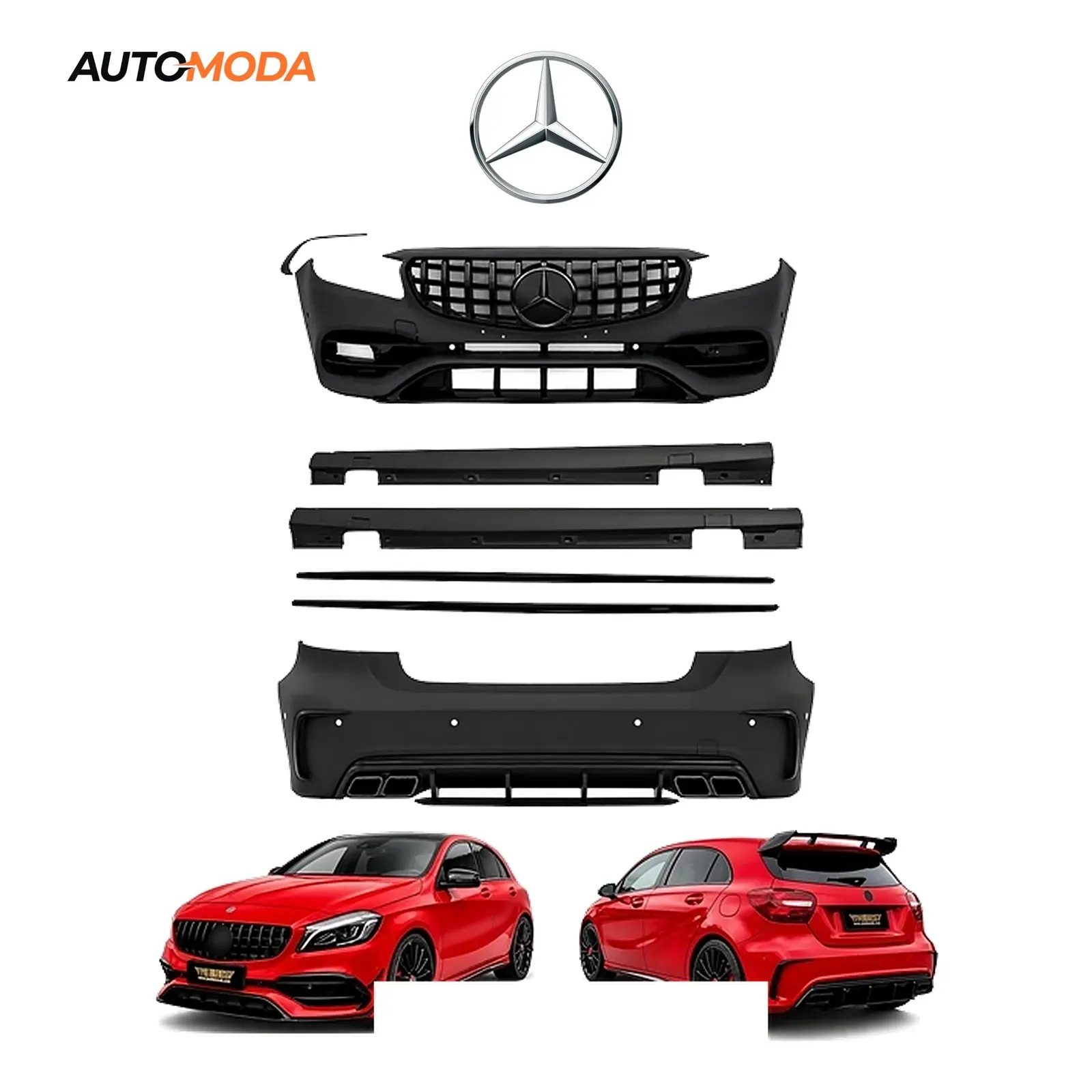Mercedes A klasa W176 body kit AMG (2013 - 2018)