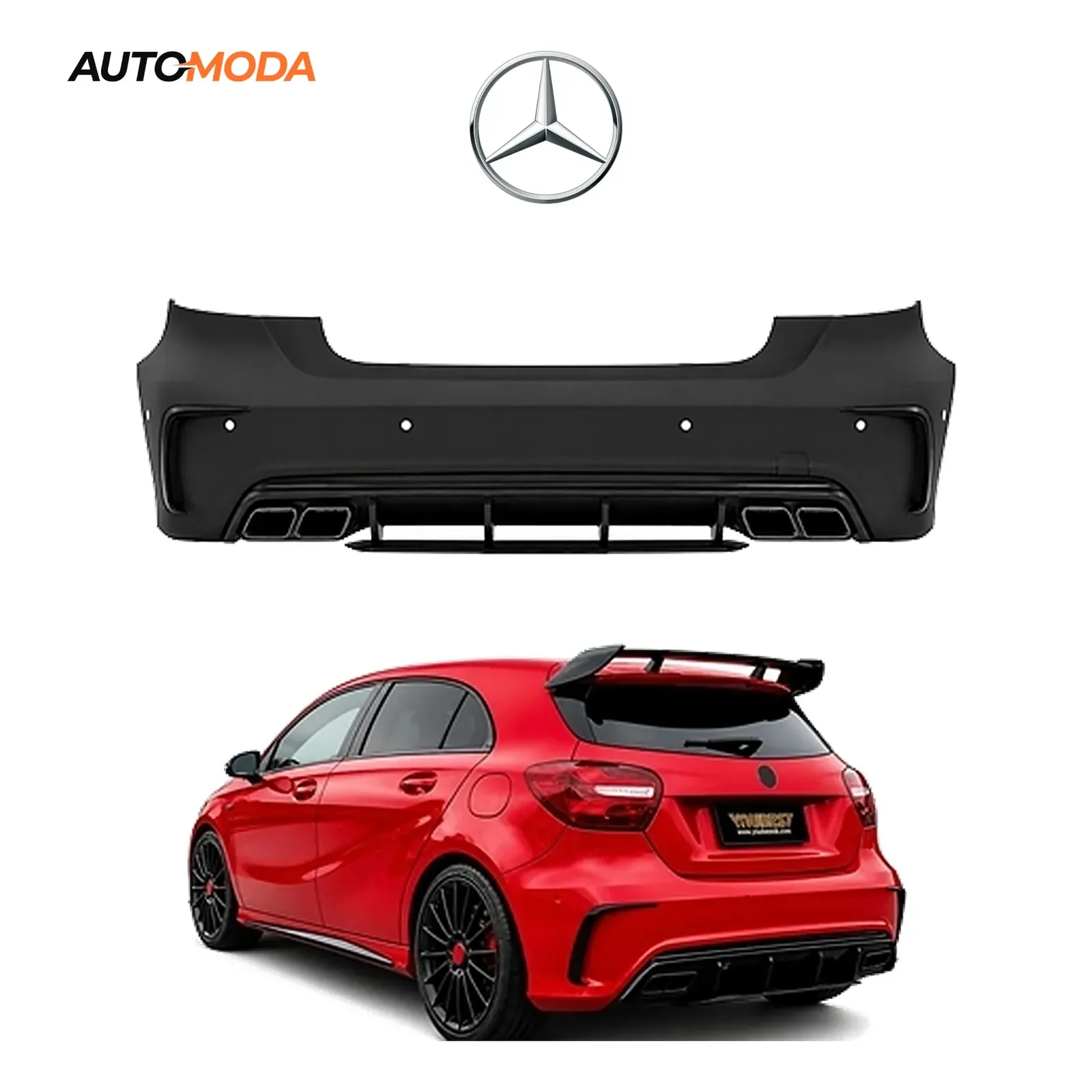 Mercedes A klasa W176 zadnji branik AMG (2013 - 2018)