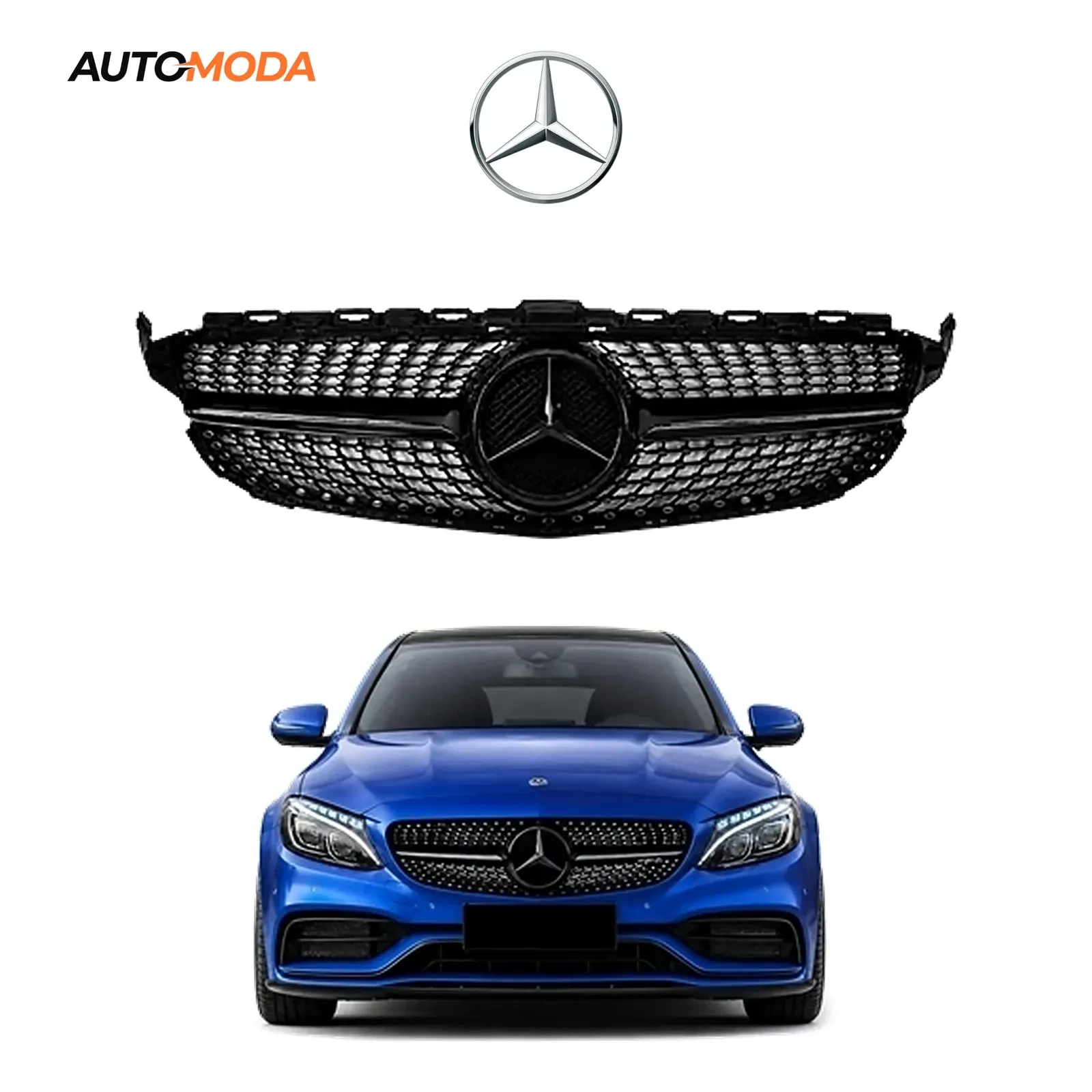 Mercedes C klasa W205 prednja maska AMG (2015 - 2021)