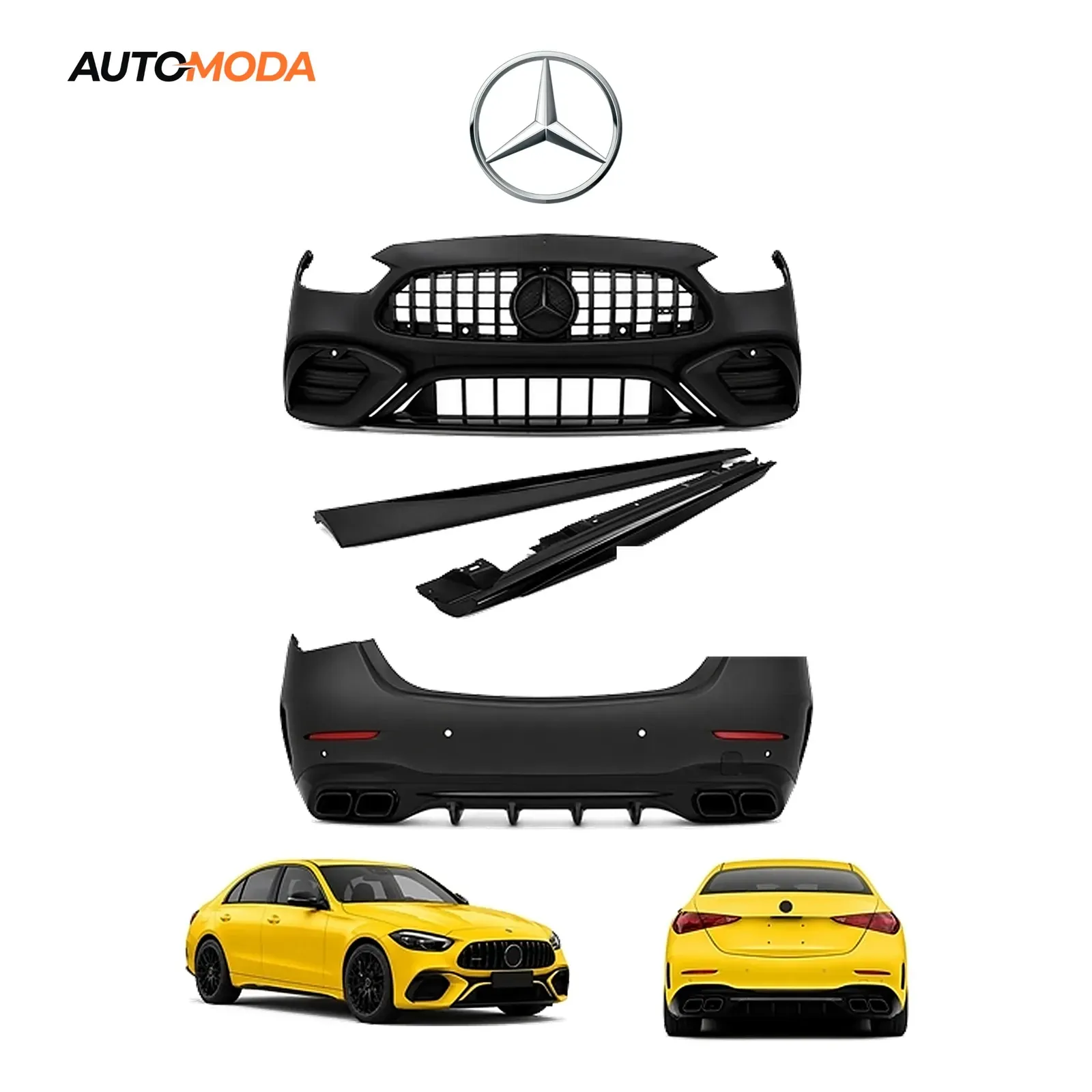 Mercedes C klasa W206 body kit AMG (2021 - 2025)