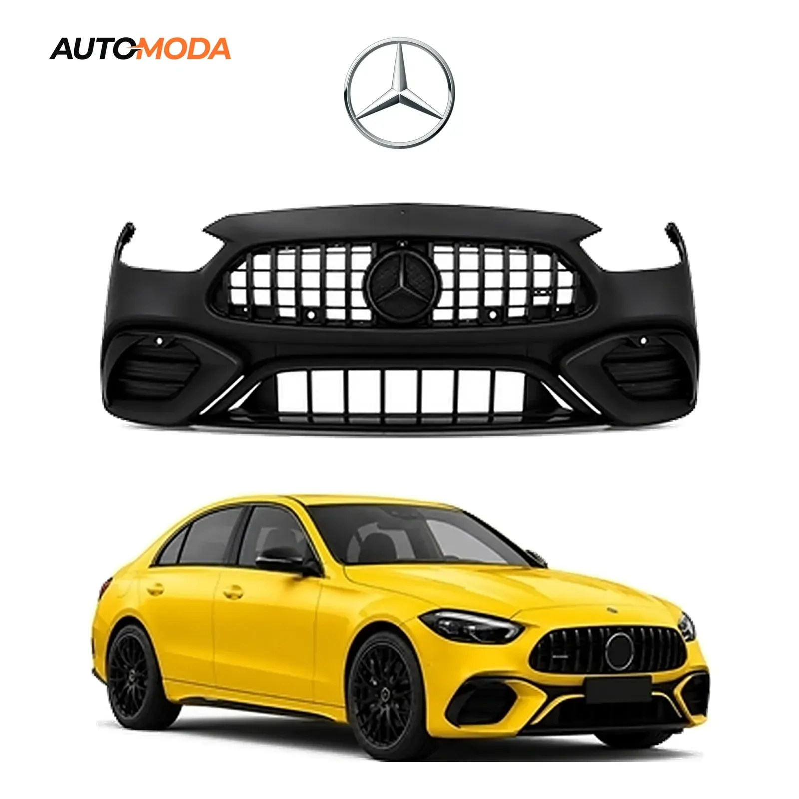 Mercedes C klasa W206 prednji branik AMG (2021 - 2025)