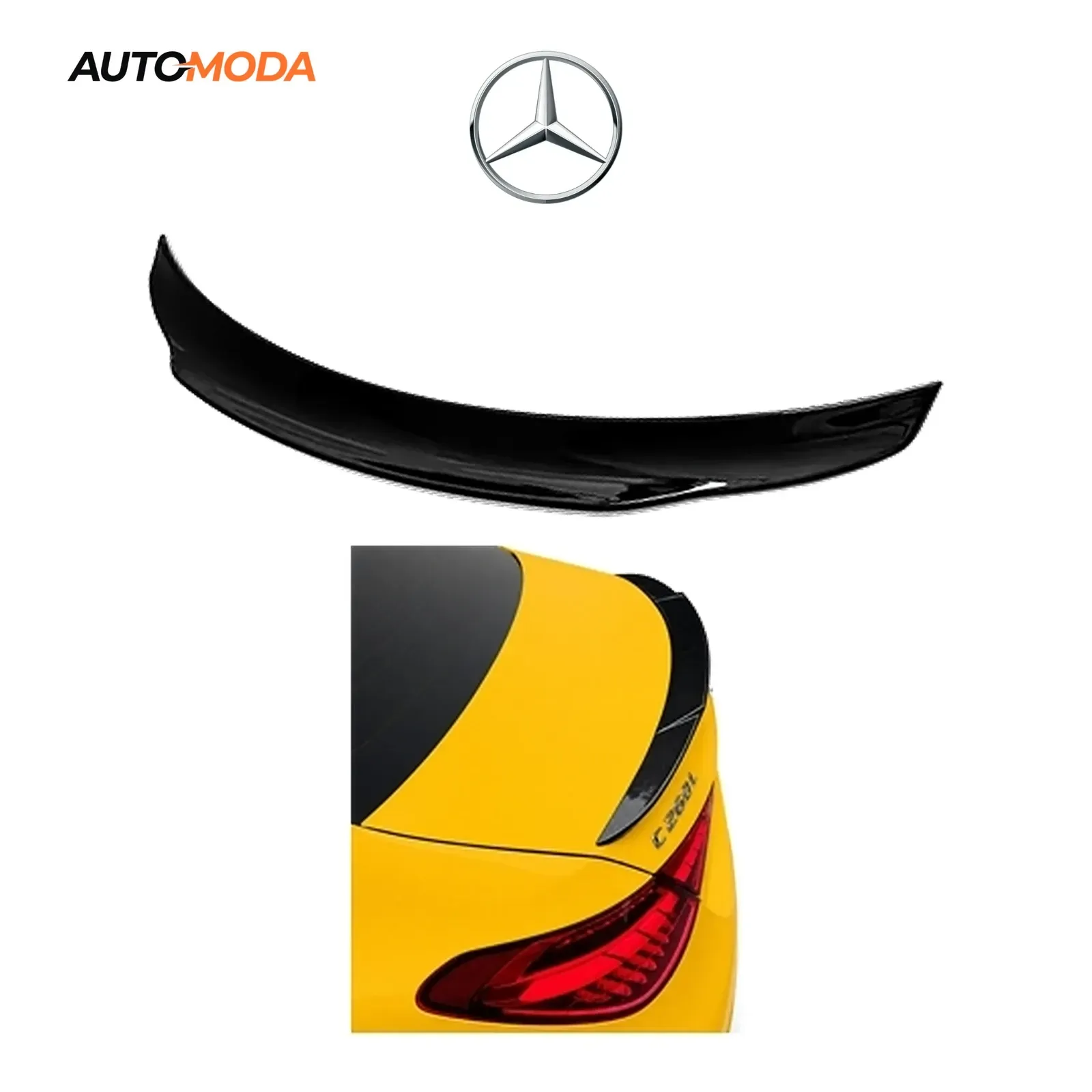 Mercedes C klasa W206 spojler gepeka AMG (2021 - 2025)