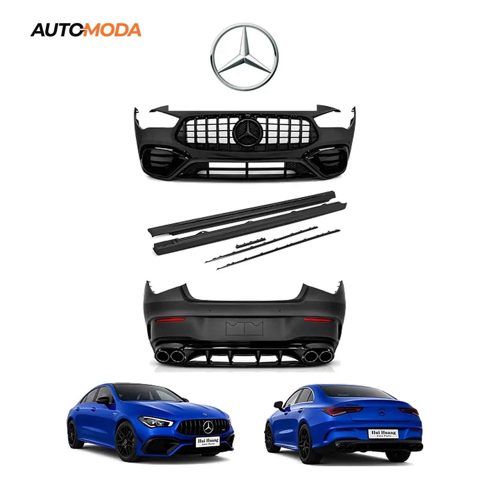 Mercedes CLA W118 body kit AMG (2019 - 2025)