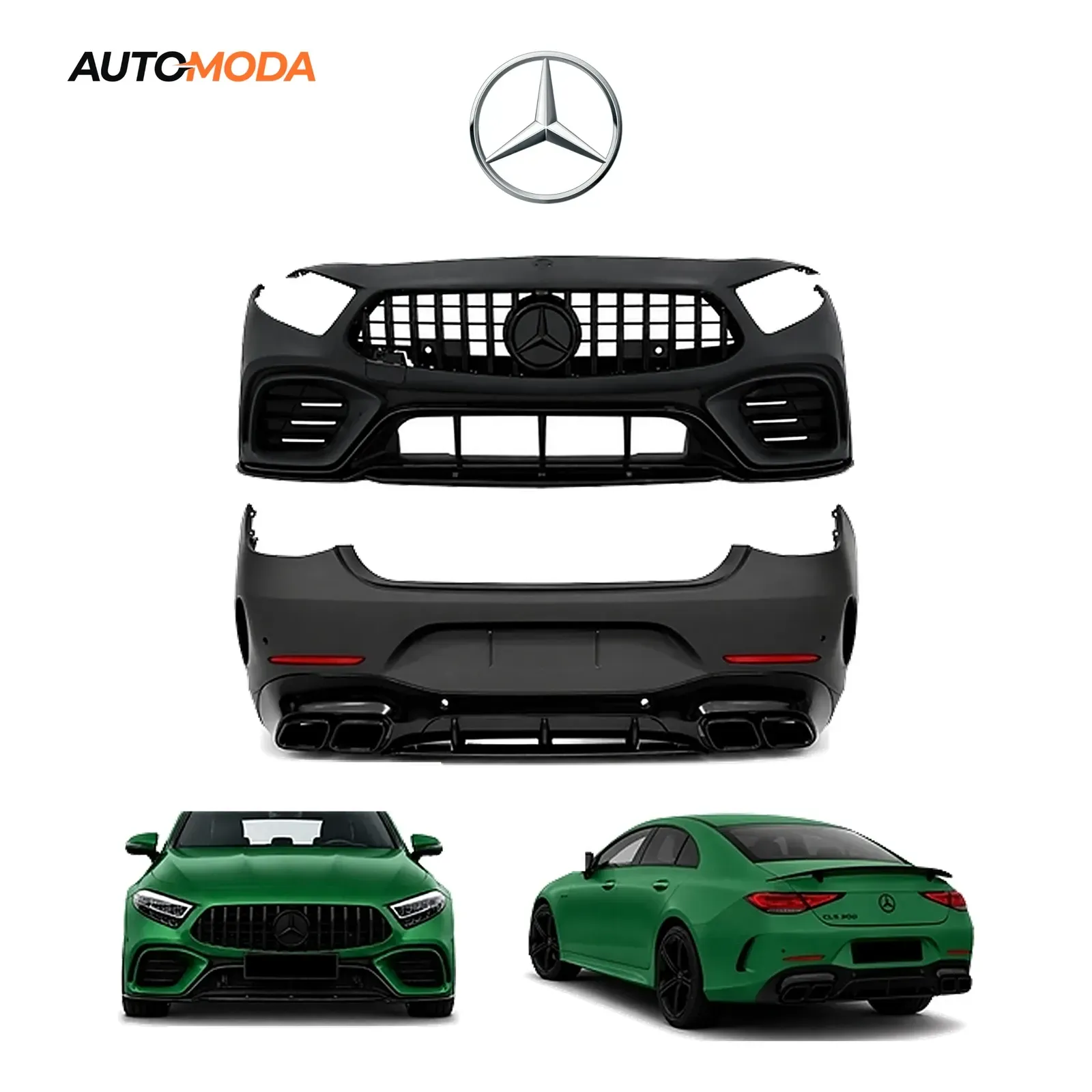 Mercedes CLS C257 prednji i zadnji branik AMG GT63 (2018 - 2024)