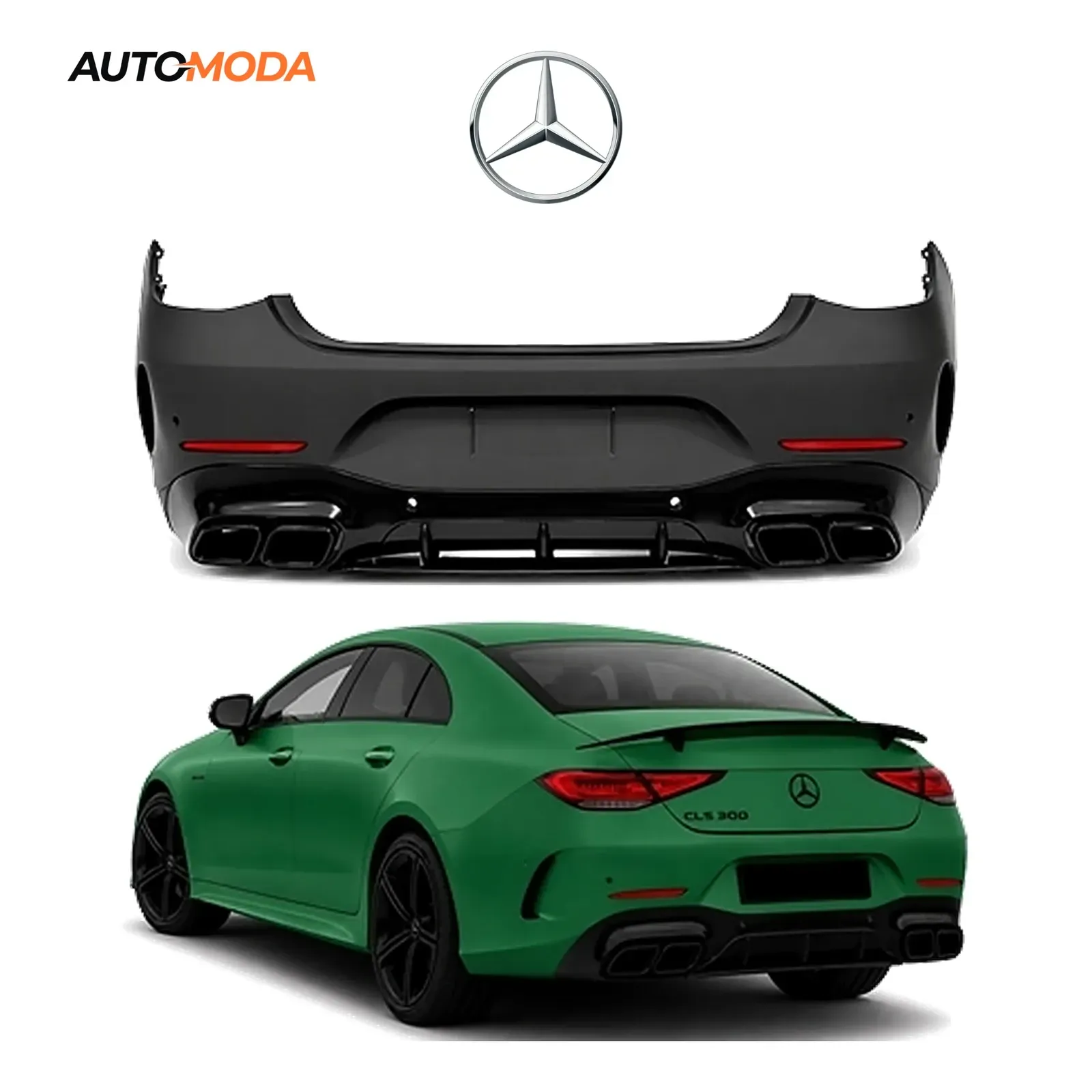 Mercedes CLS C257 zadnji branik AMG GT63 (2018 - 2024)