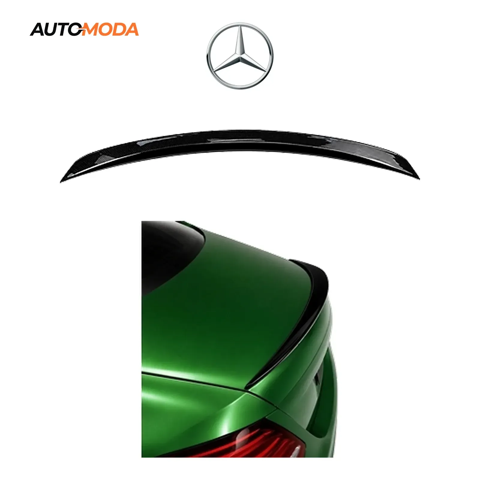 Mercedes E klasa W213 spojler gepeka AMG (2017 - 2020)