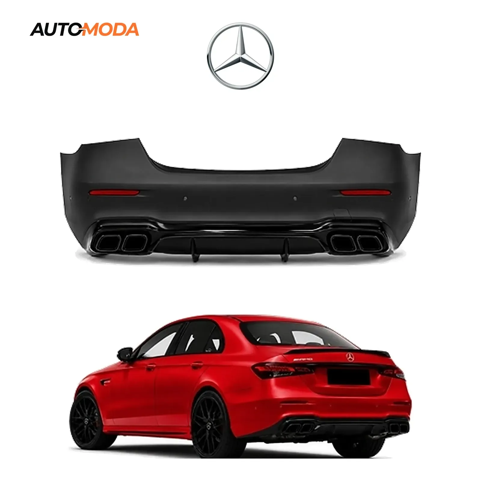 Mercedes E klasa W213 zadnji branik AMG (2020 - 2023)