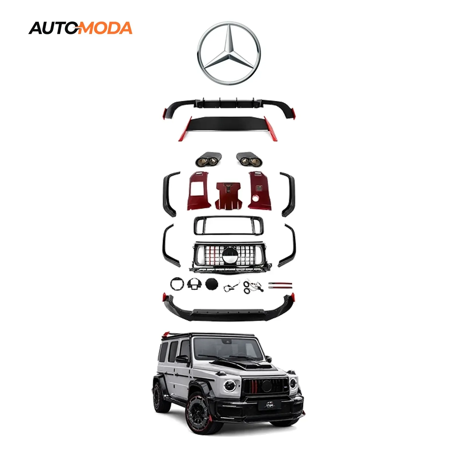 Mercedes G klasa W464 body kit Rocket B900 carbon (2019 - 2023)