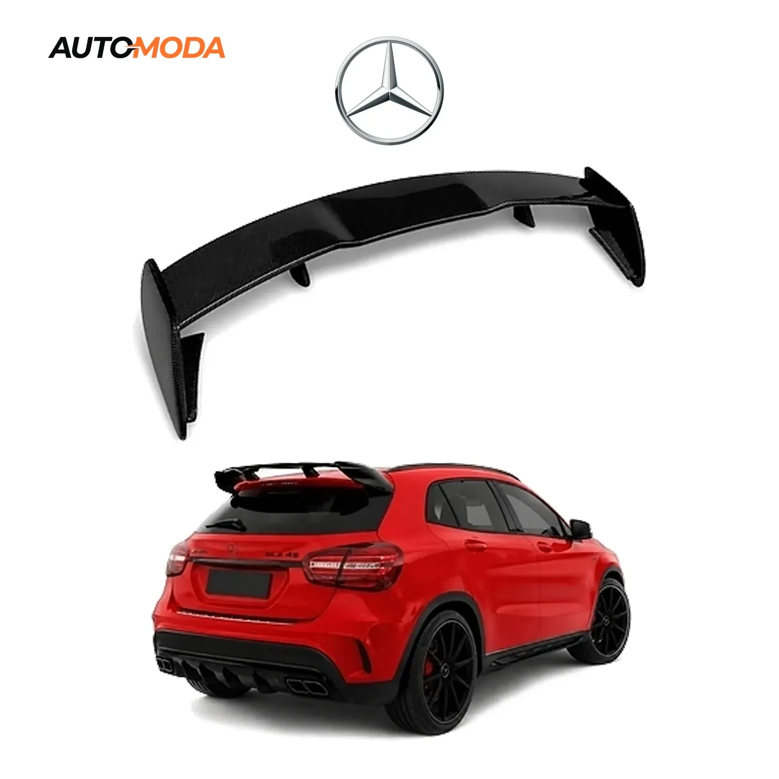 Mercedes GLA X156 krovni spojler AMG (2014 - 2019)