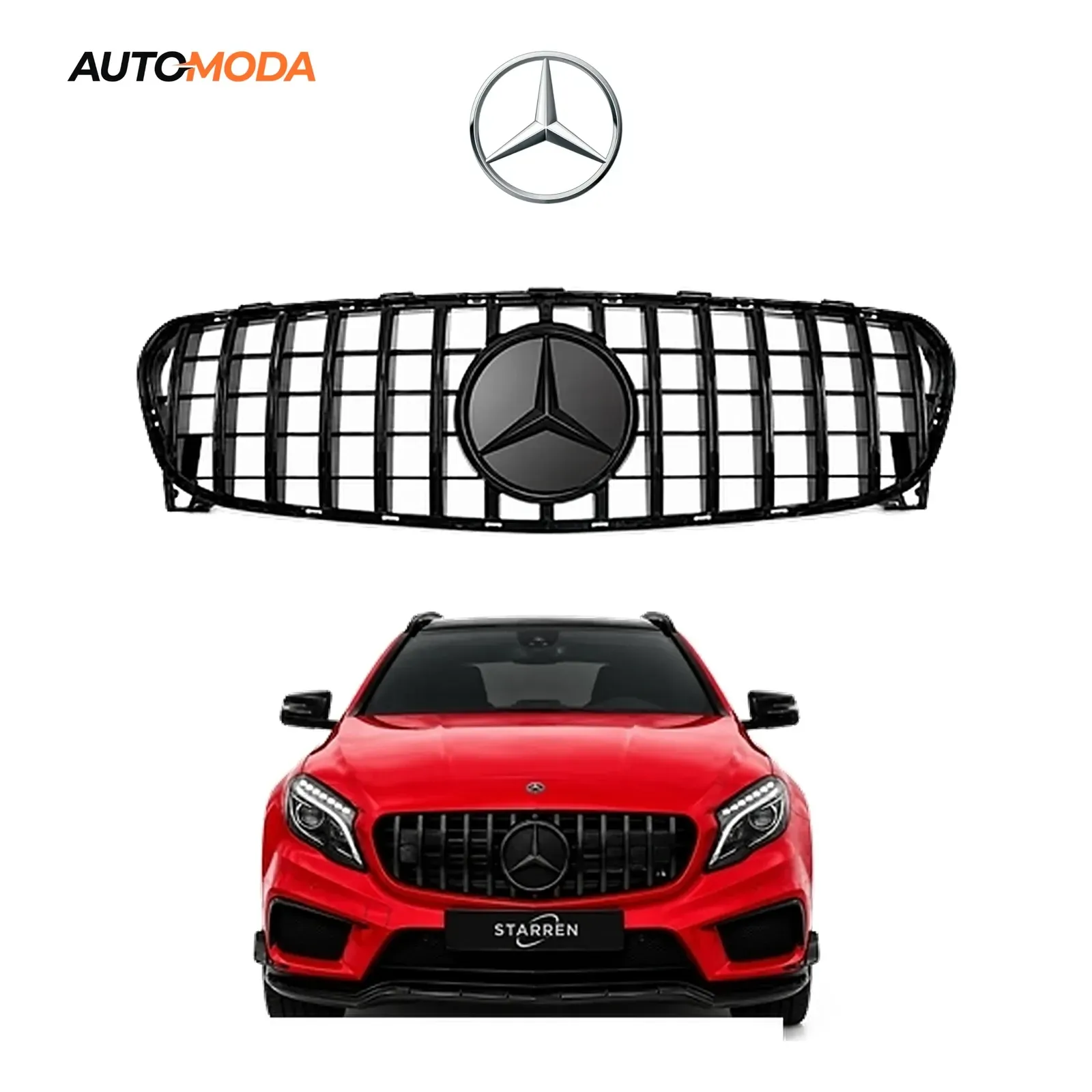Mercedes GLA X156 prednja maska AMG/GT (2014 - 2016)