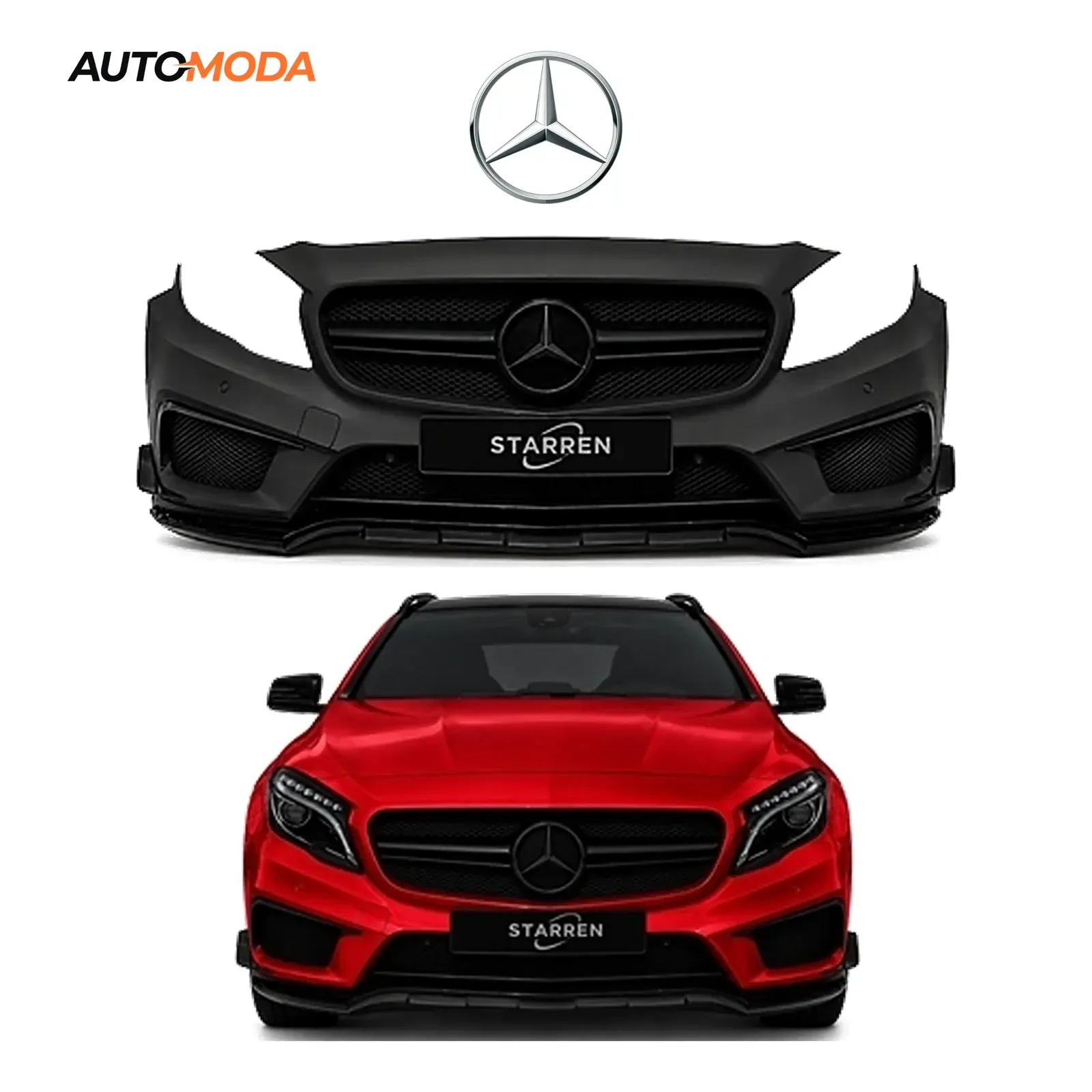 Mercedes GLA X156 prednji branik AMG (2014 - 2019)