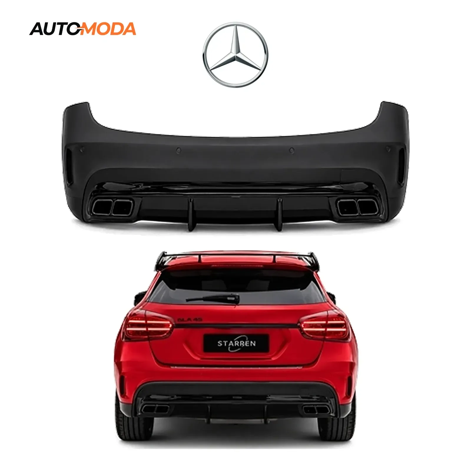 Mercedes GLA X156 zadnji branik AMG (2014 - 2019)