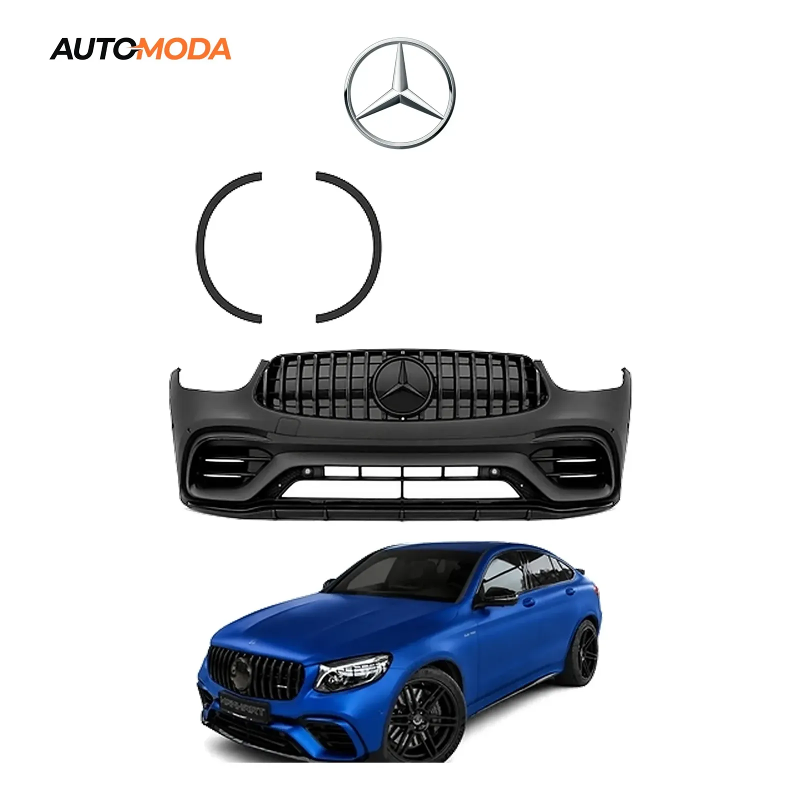 Mercedes GLC C253 Coupe prednji branik AMG (2015 - 2020)