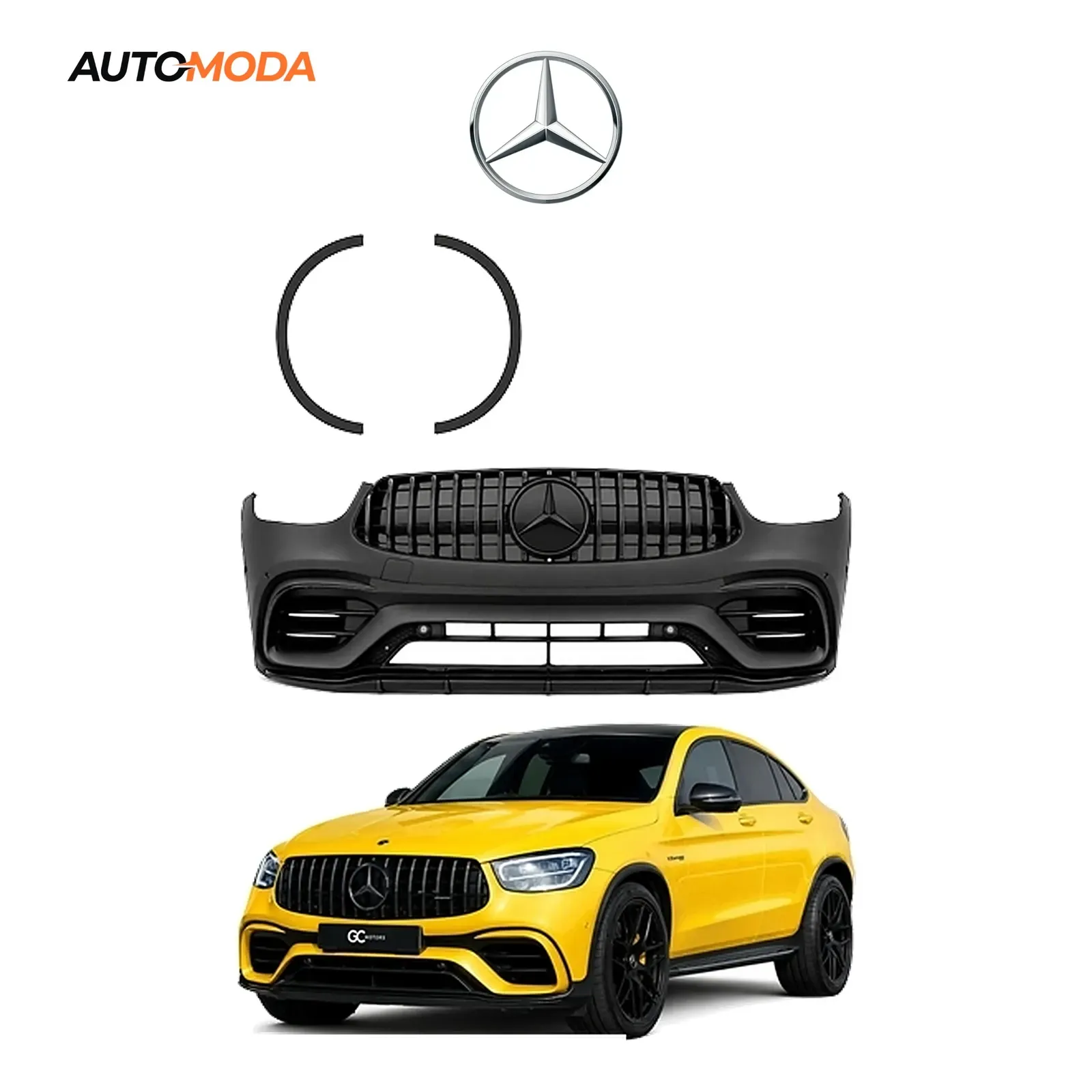 Mercedes GLC C253 Coupe prednji branik AMG (2020 - 2022)