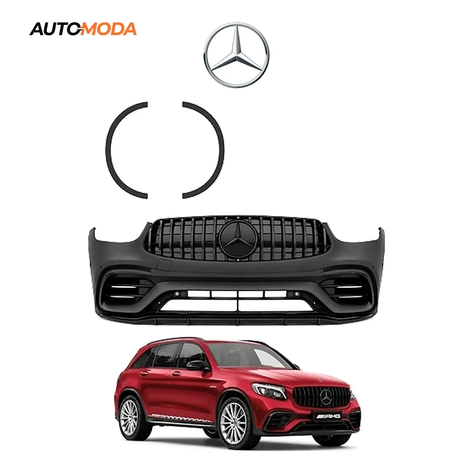 Mercedes GLC X253 SUV prednji branik AMG (2015 - 2020)