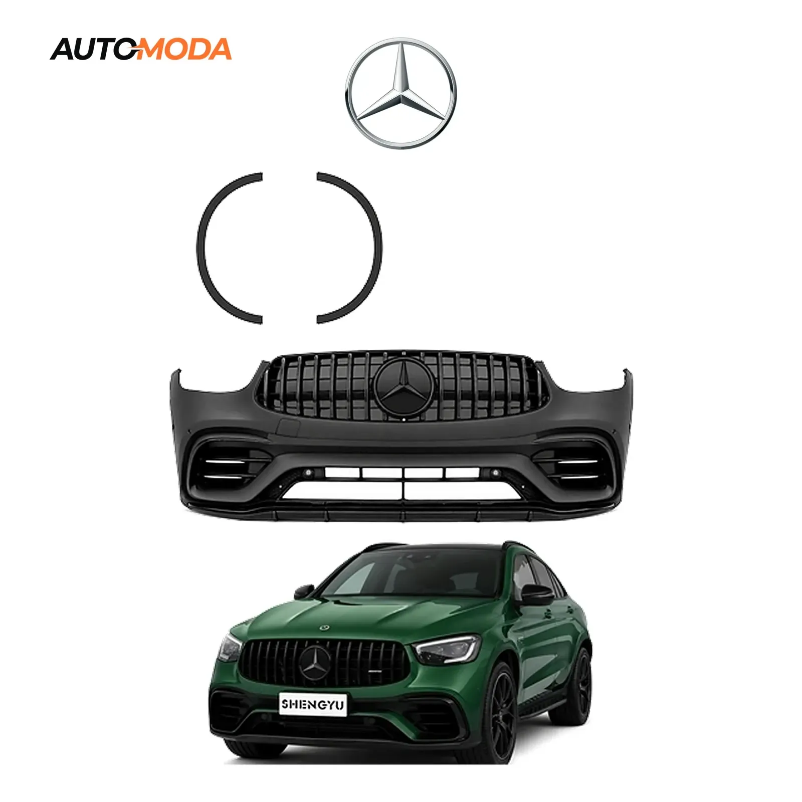 Mercedes GLC X253 SUV prednji branik AMG (2020 - 2022)