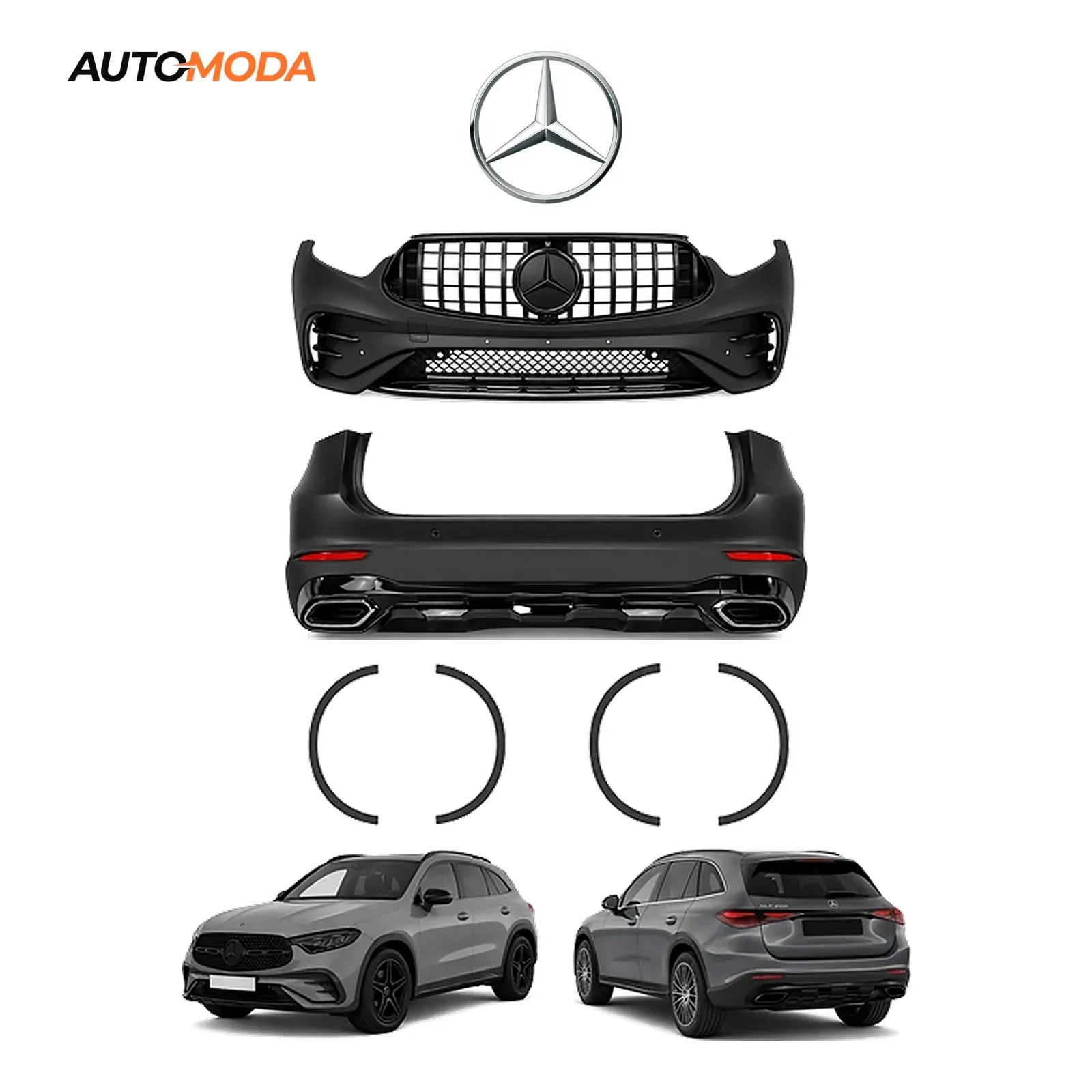 Mercedes GLC X254 SUV prednji i zadnji branik AMG (2023 - 2026)