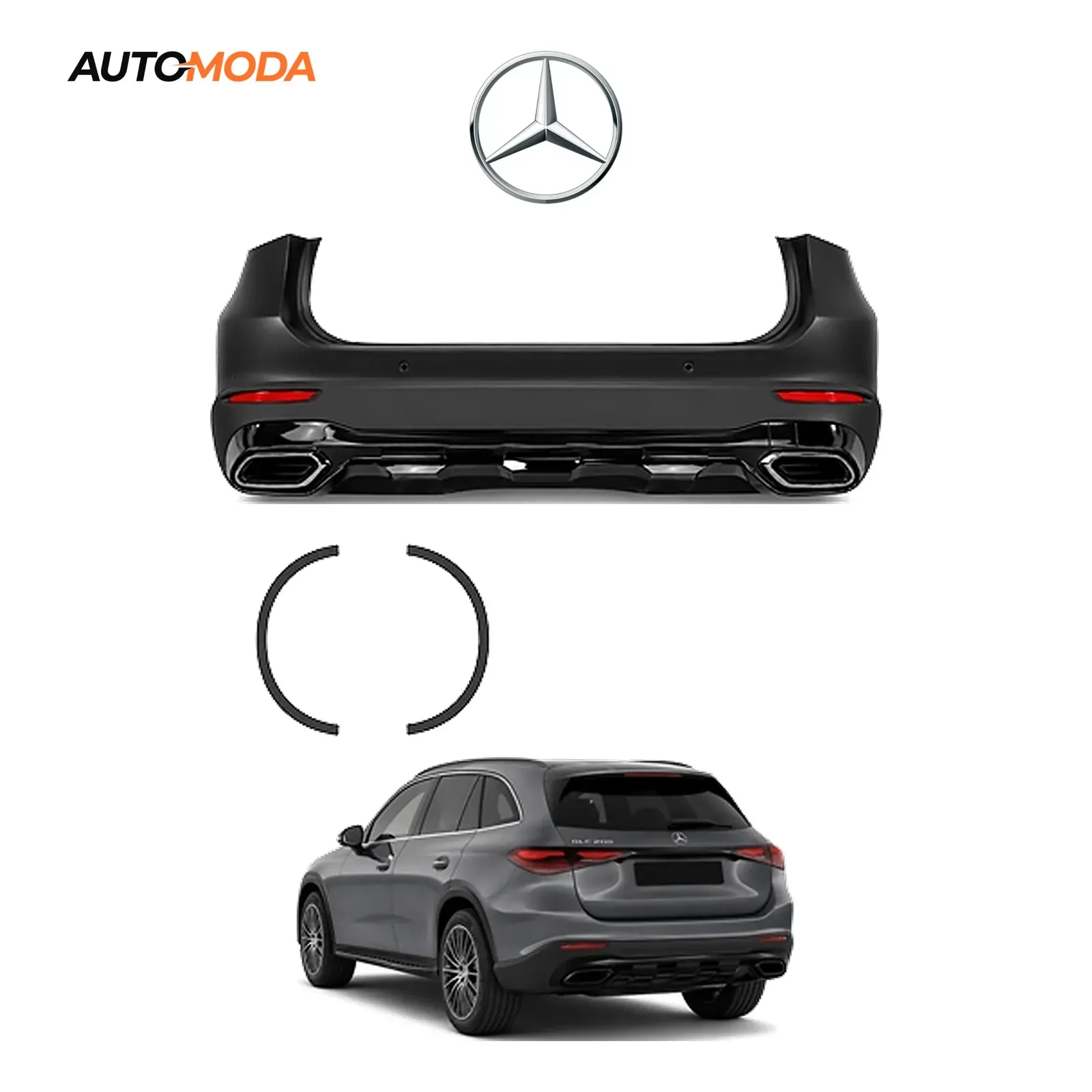 Mercedes GLC X254 SUV zadnji branik AMG (2023 - 2026)