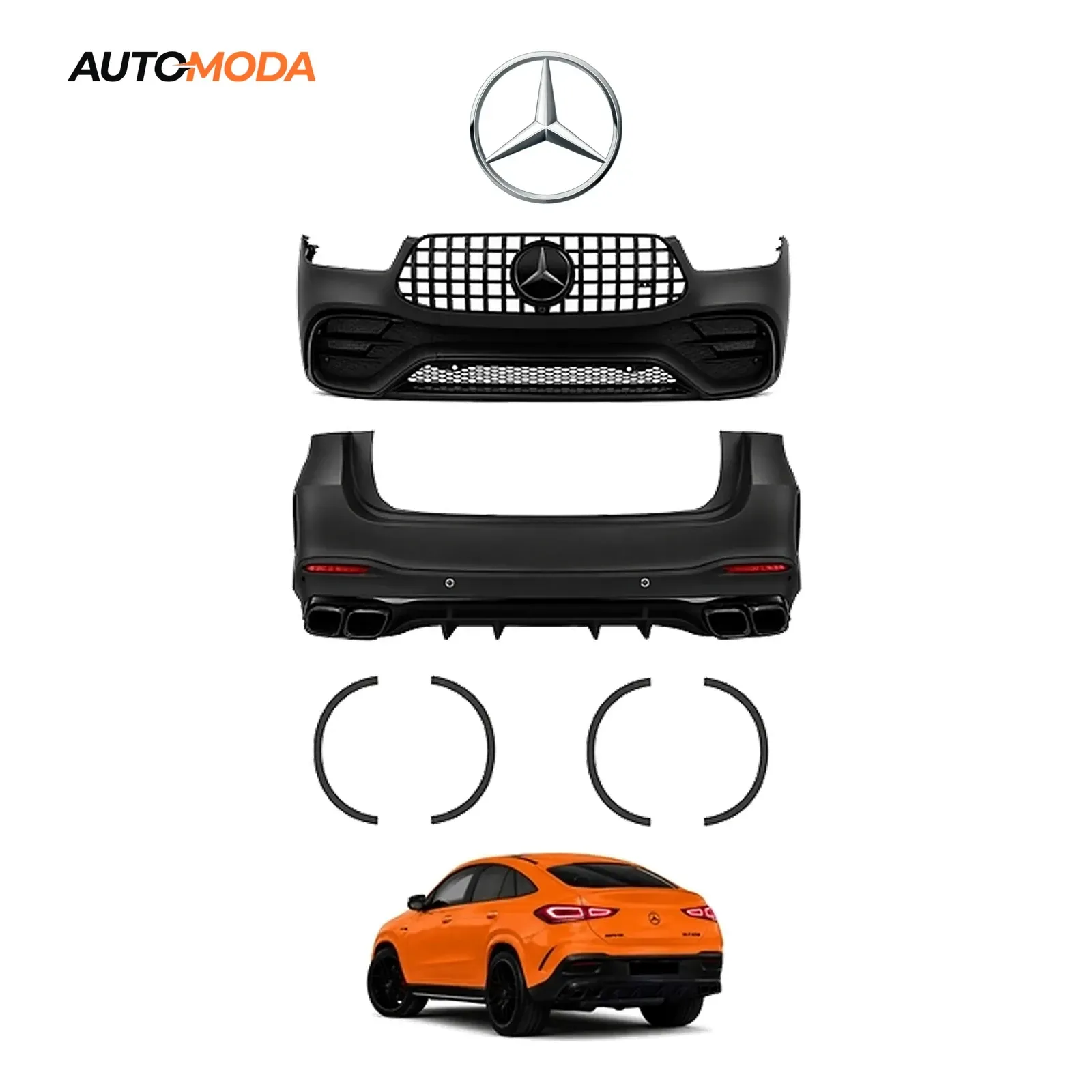 Mercedes GLE C167 Coupe prednji i zadnji branik AMG (2020 - 2025)