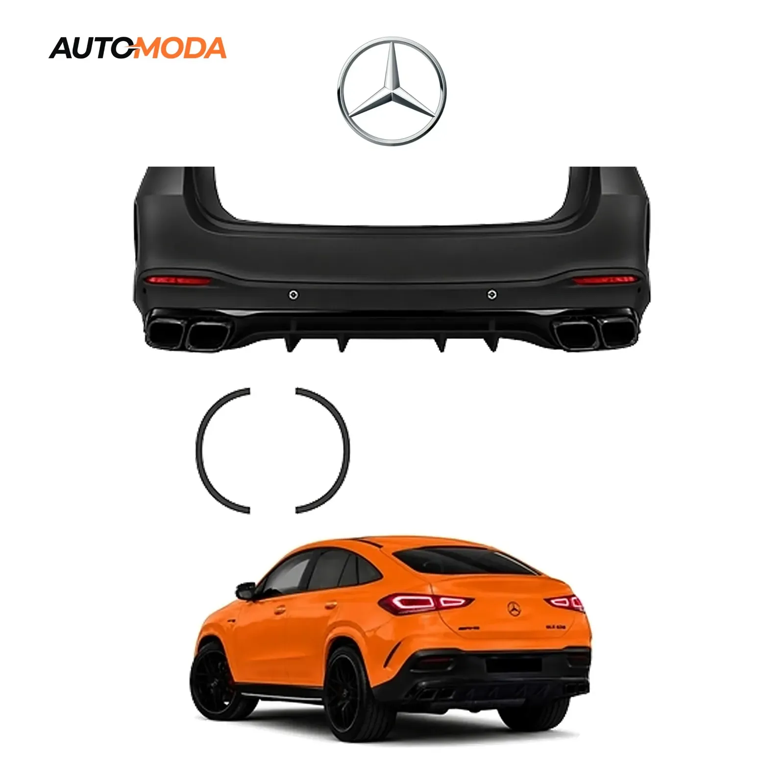 Mercedes GLE C167 Coupe zadnji branik AMG (2020 - 2025)