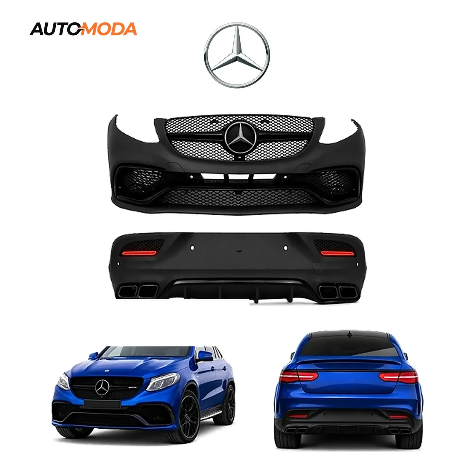 Mercedes GLE C292 Coupe prednji i zadnji branik AMG (2015 - 2019)