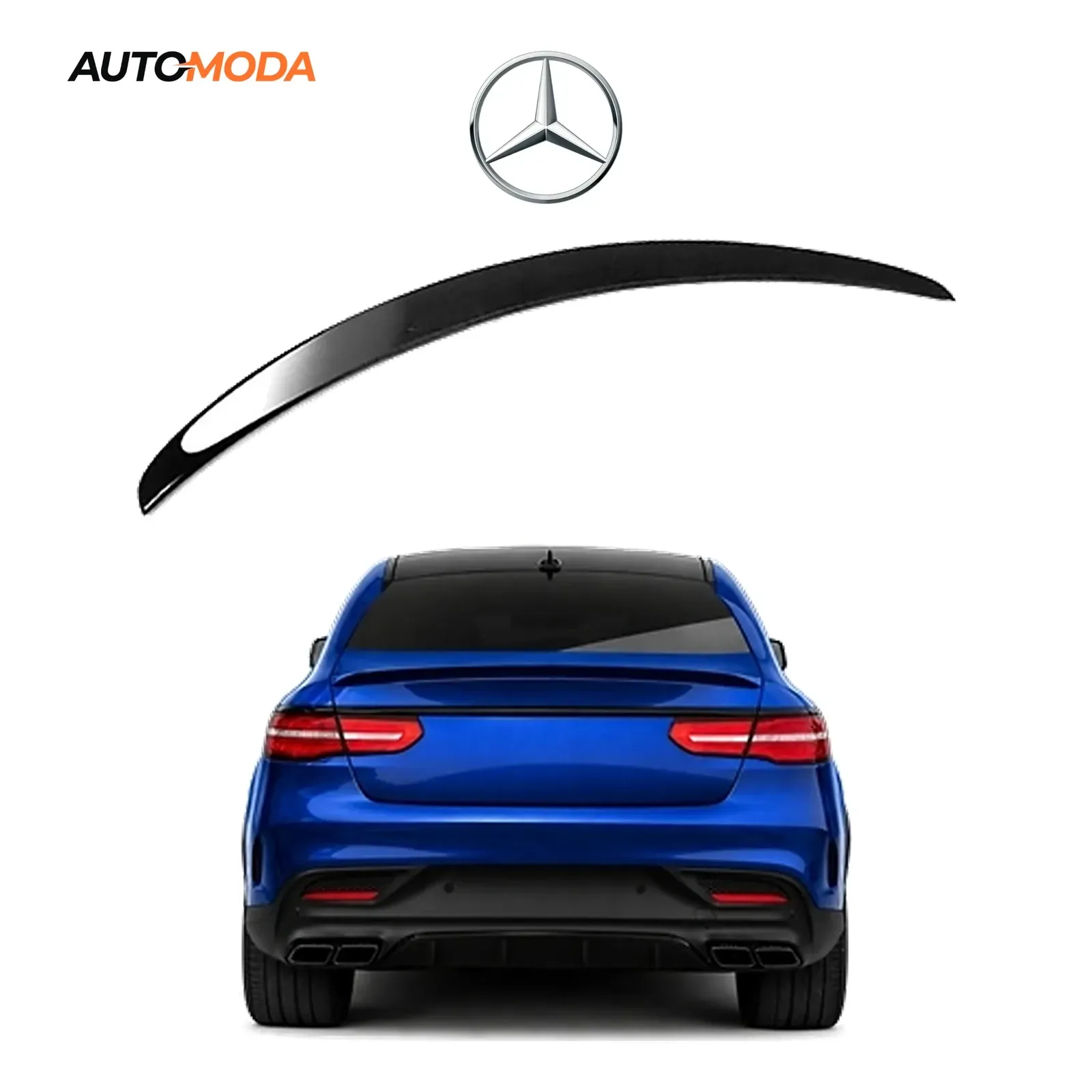 Mercedes GLE C292 Coupe spojler gepeka AMG (2015 - 2019)