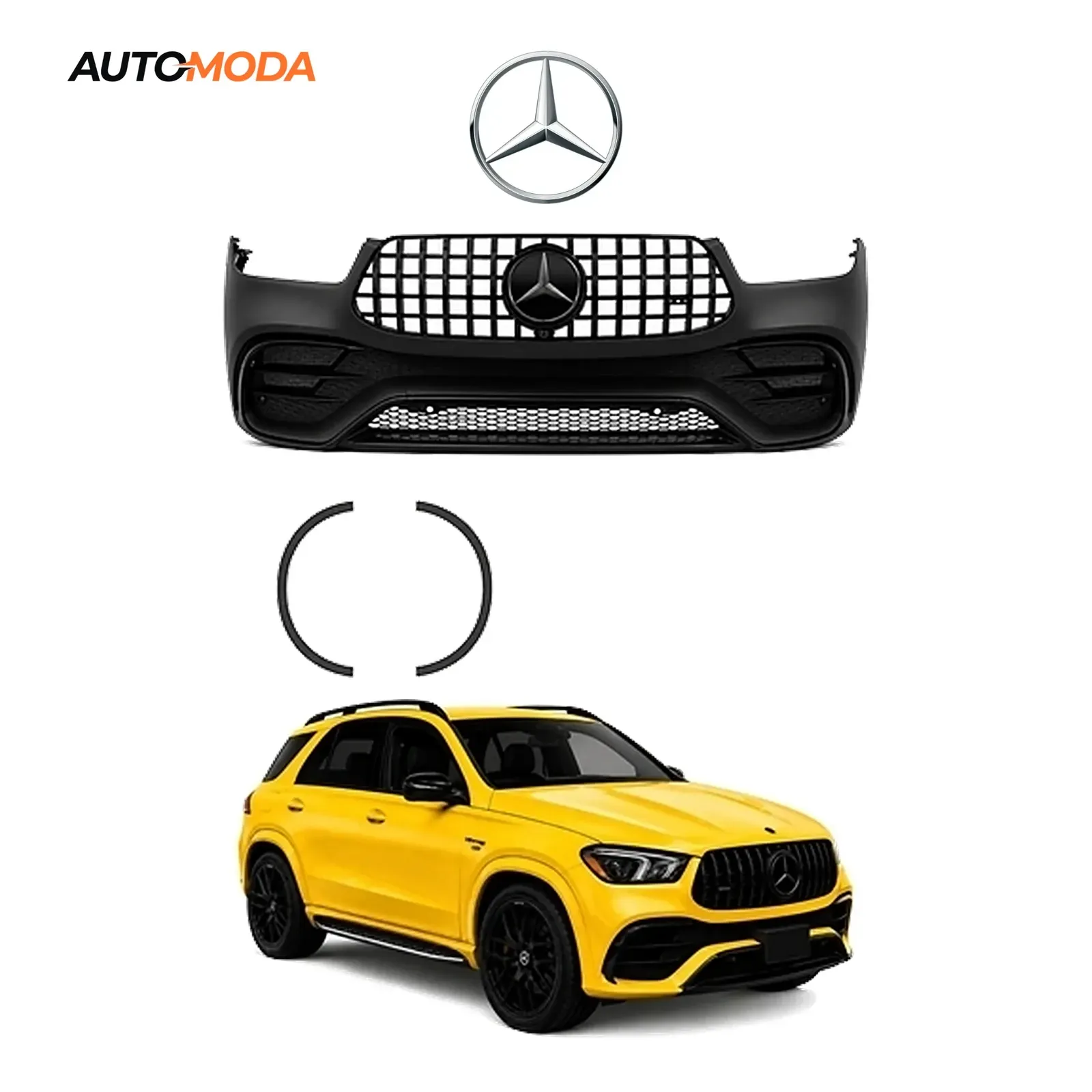 Mercedes GLE W167 SUV prednji branik AMG (2020 - 2025)
