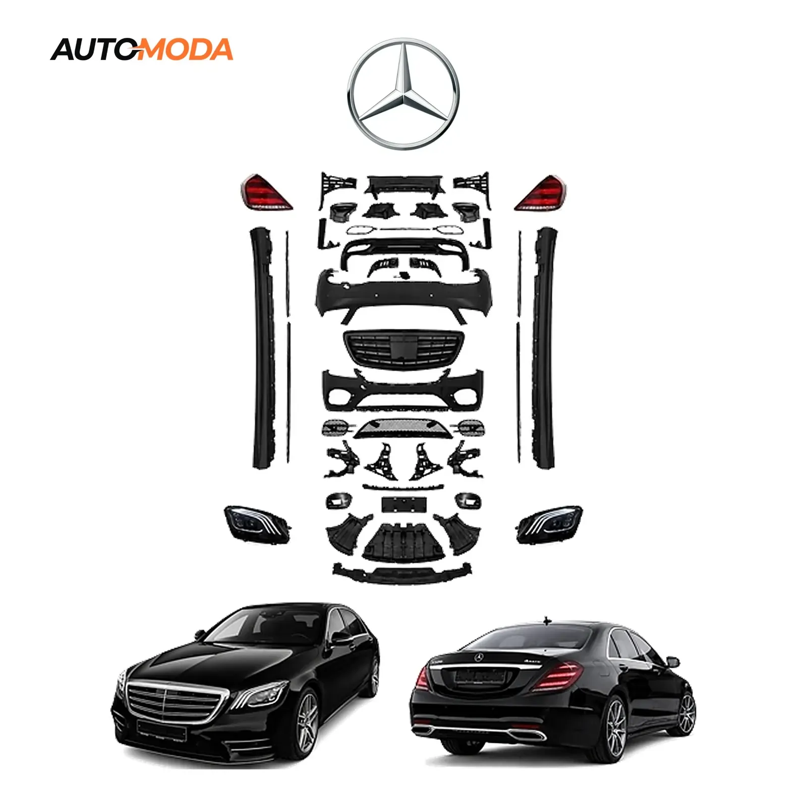 Mercedes S klasa W222 body kit AMG S450 (2013 - 2017)
