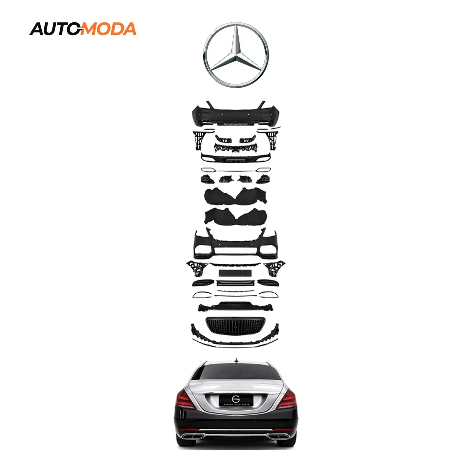Mercedes S klasa W222 body kit Maybach (2018 - 2022)