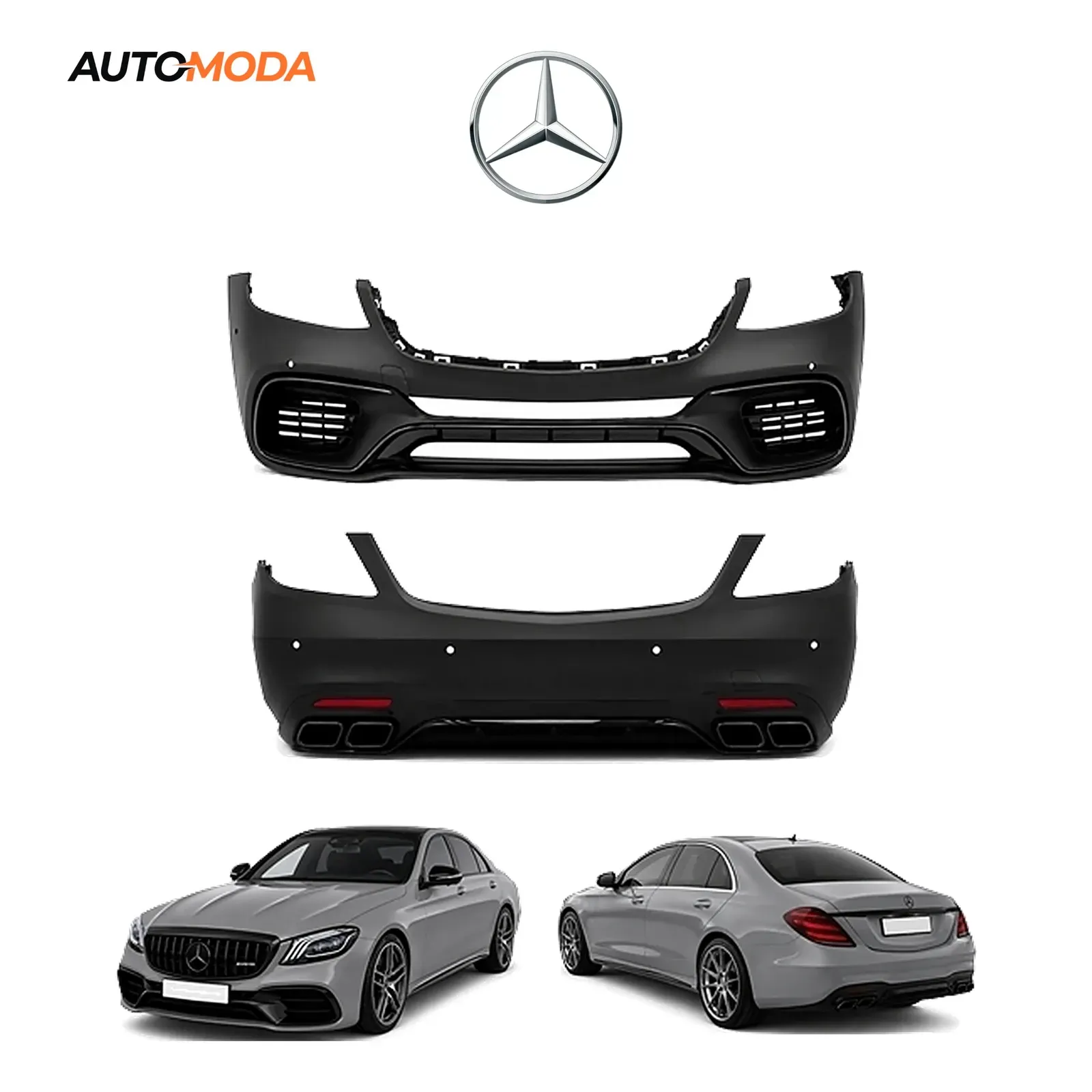 Mercedes S klasa W222 prednji i zadnji branik AMG (2013 - 2017)