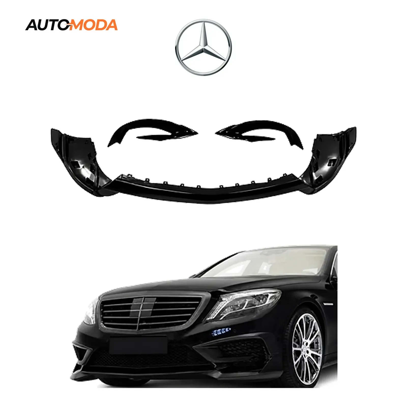 Mercedes S klasa W222 prednji lip Brabus (2013 - 2017)