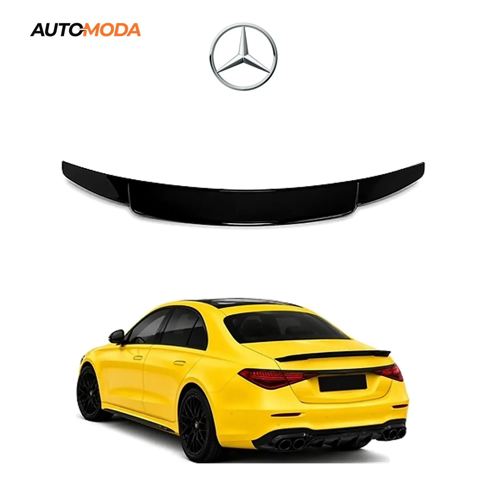 Mercedes S klasa W223 spojler gepeka AMG (2021 - 2024)