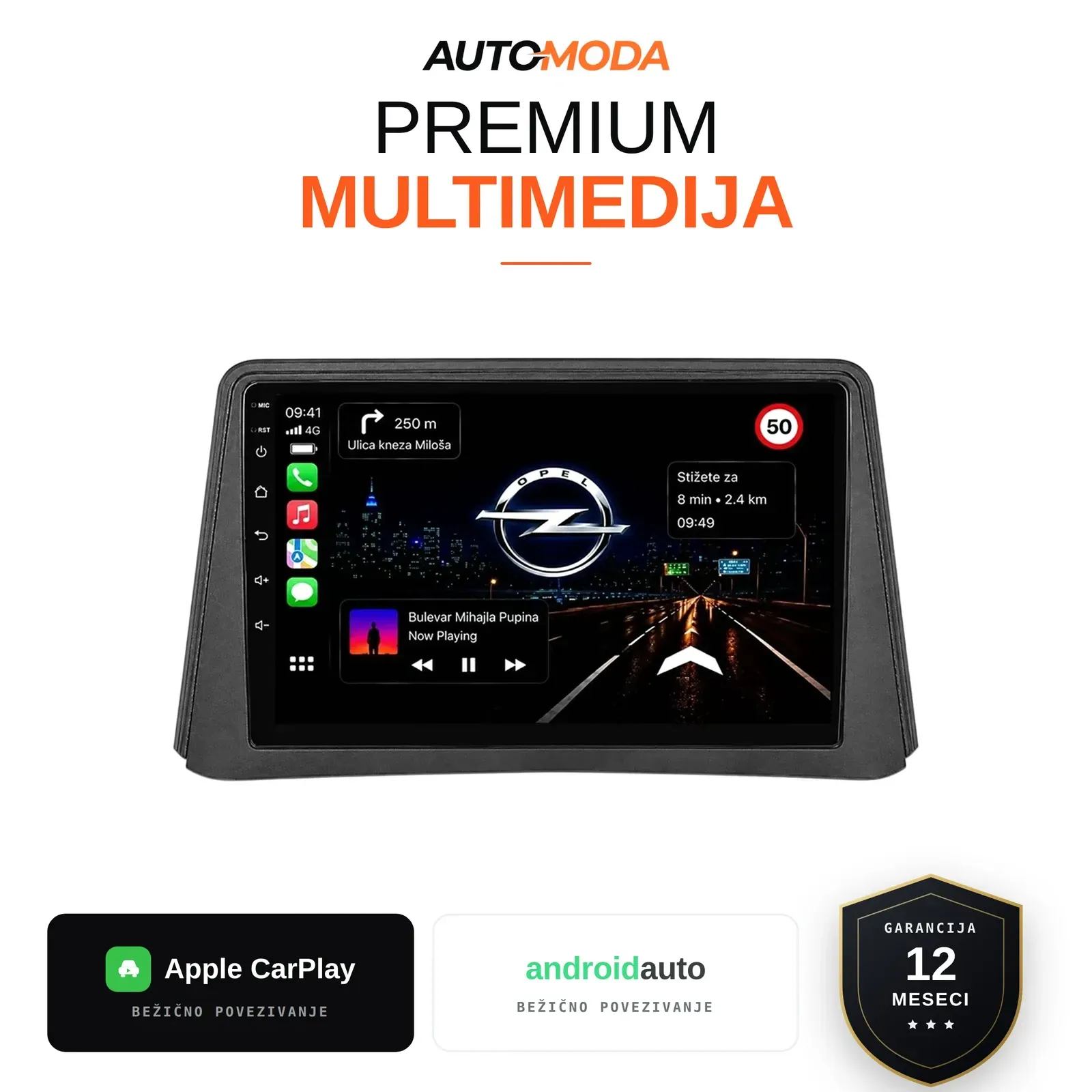 Opel Mokka multimedija 10"