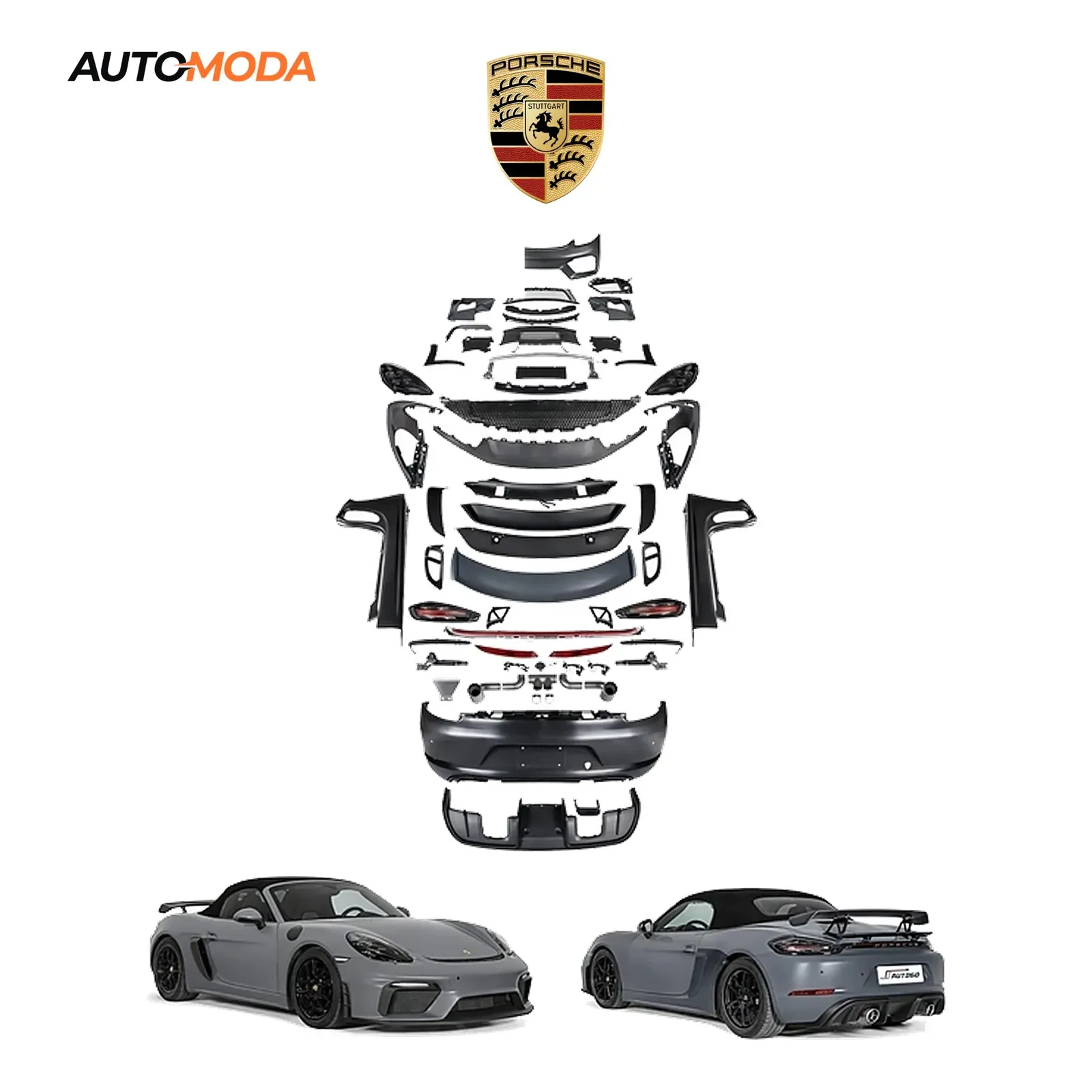 Porsche 718 Boxster body kit GT4 (2012 - 2016)