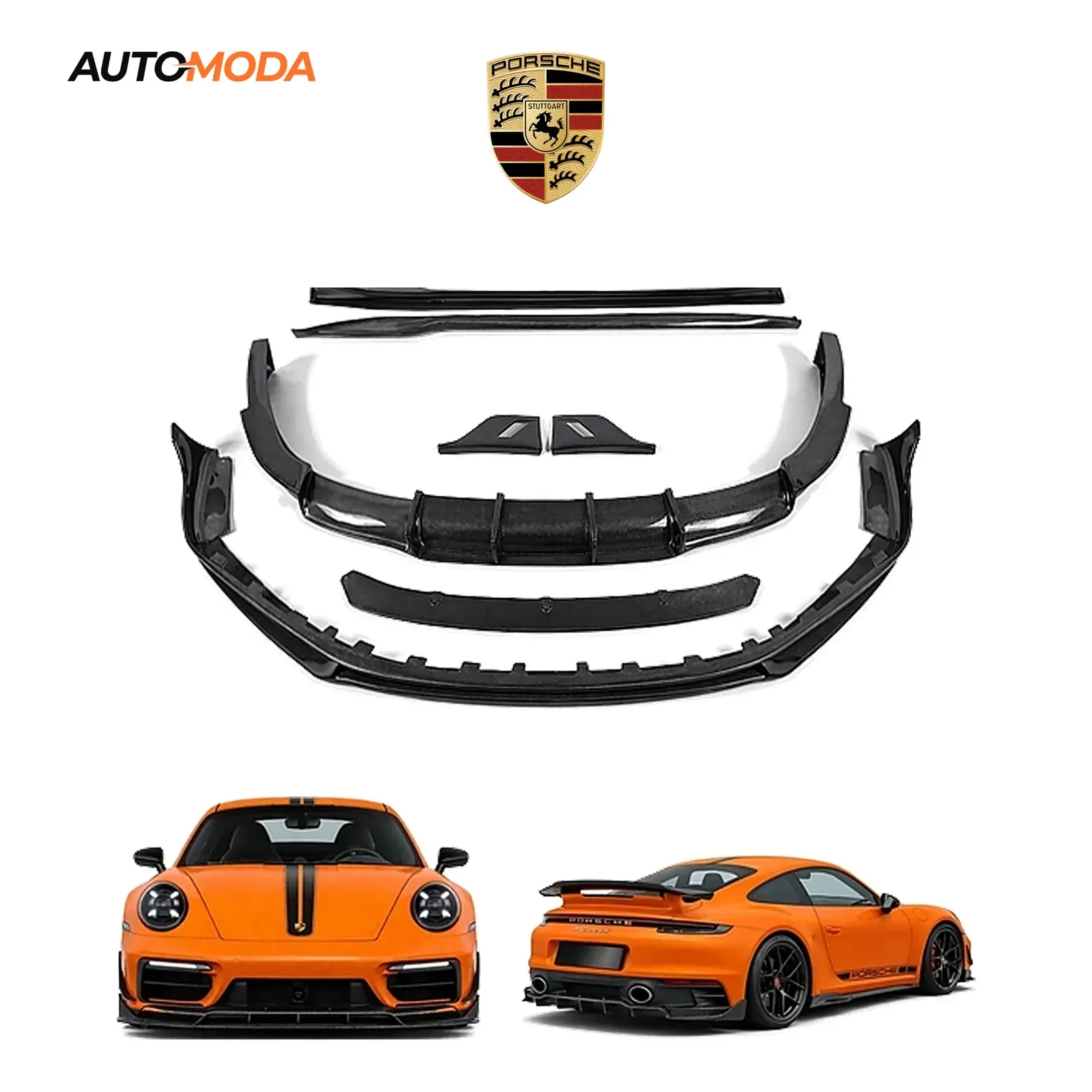 Porsche 911 Carrera aero kit (2019 - 2025)