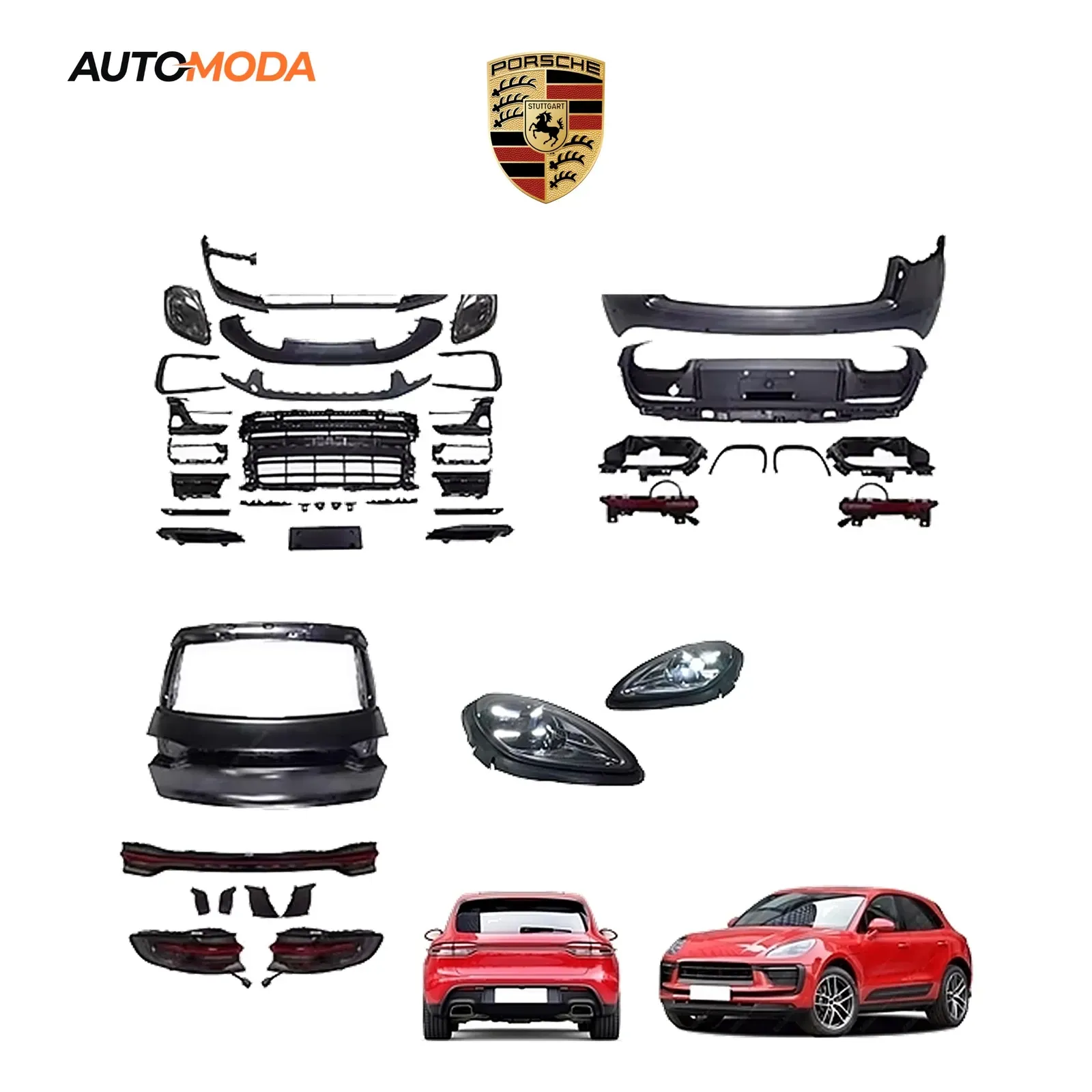 Porsche Macan body kit (konverzija 2014 - 2019 u 2019 - 2025)