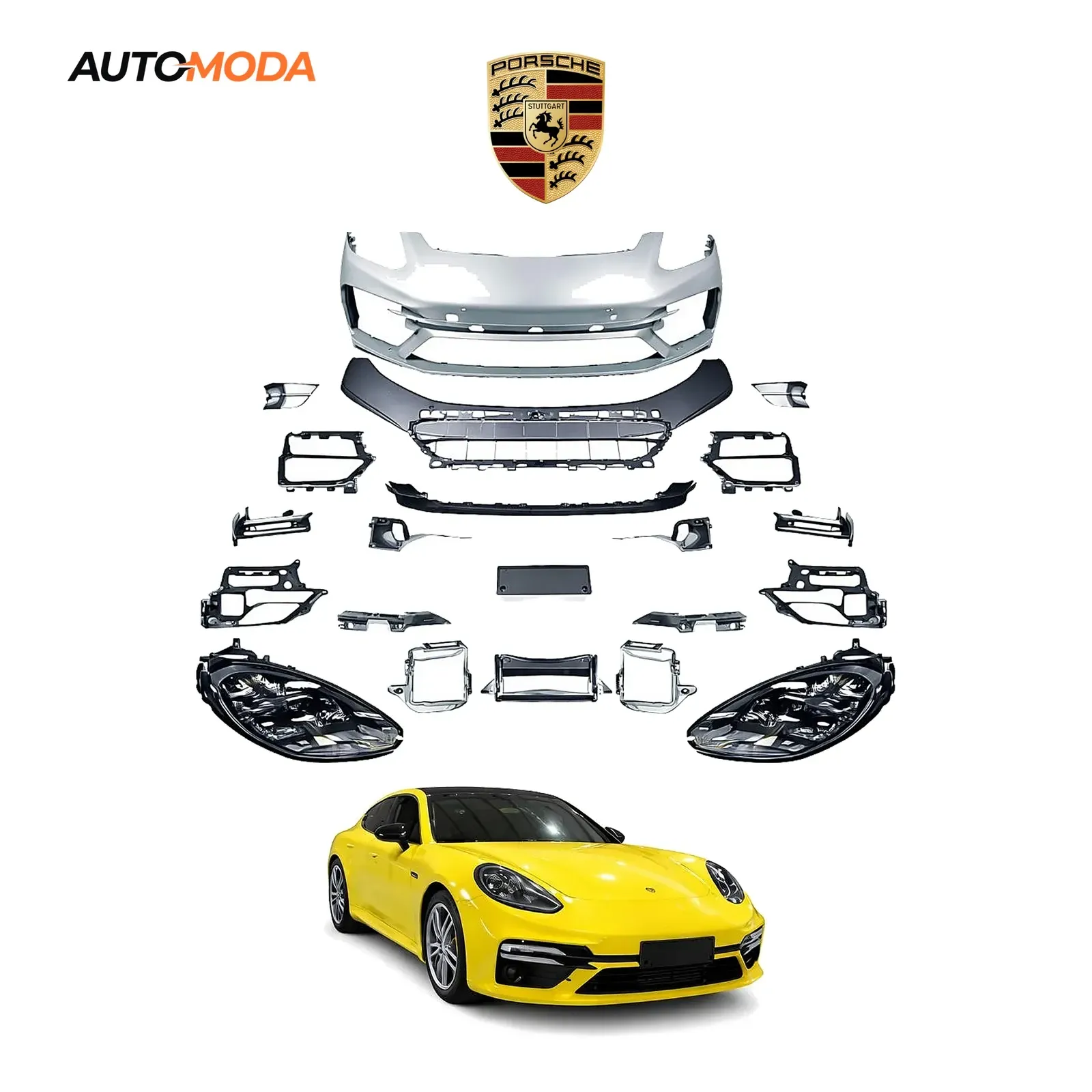 Porsche Panamera prednji branik sa LED farovima (2010 - 2017)