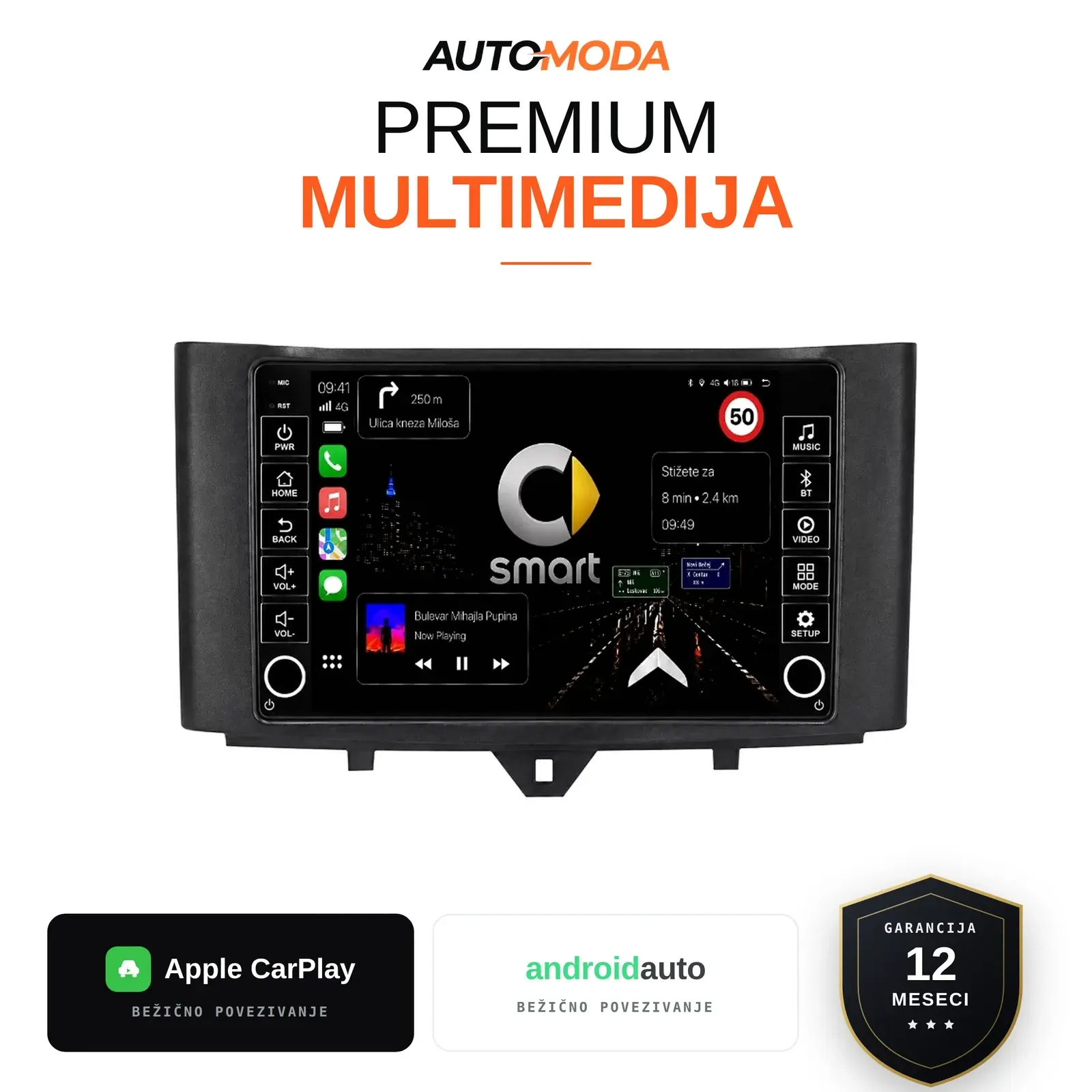 Smart multimedija 10"